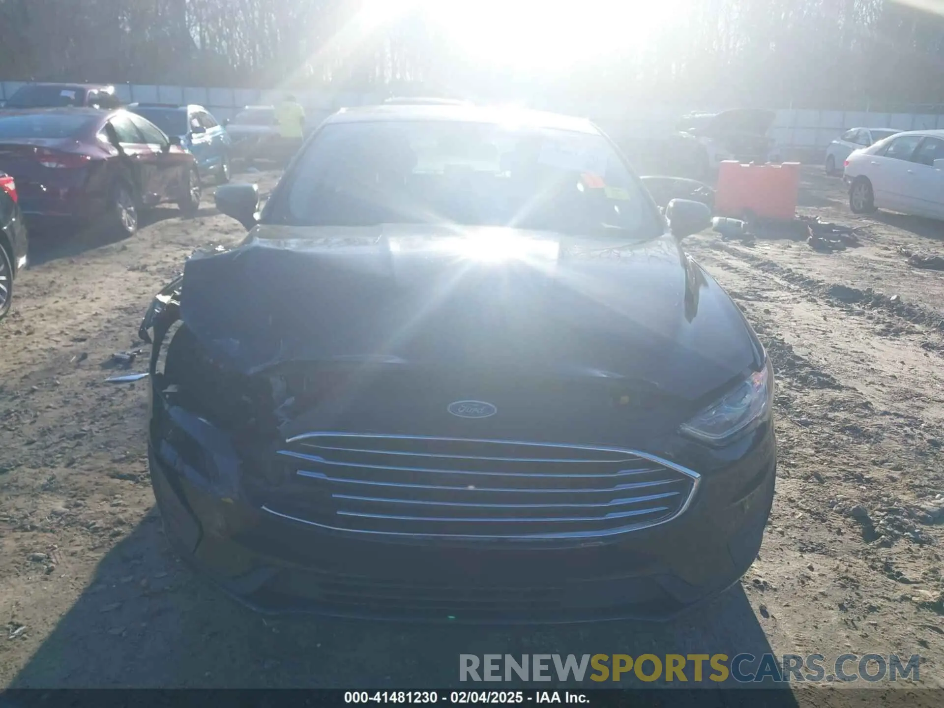 12 fotografías del automóvil dañado 3FA6P0T90KR253697 FORD FUSION 2019