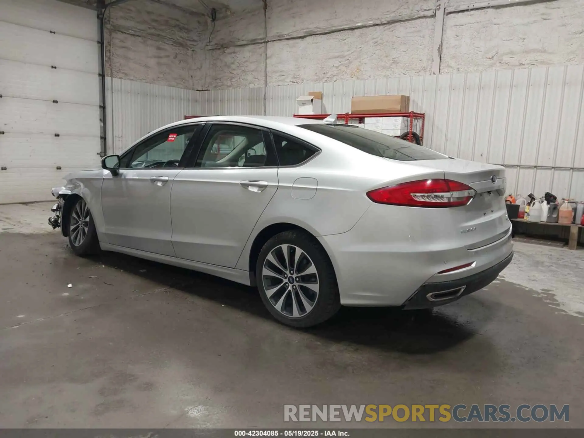 3 fotografías del automóvil dañado 3FA6P0T92KR261140 FORD FUSION 2019