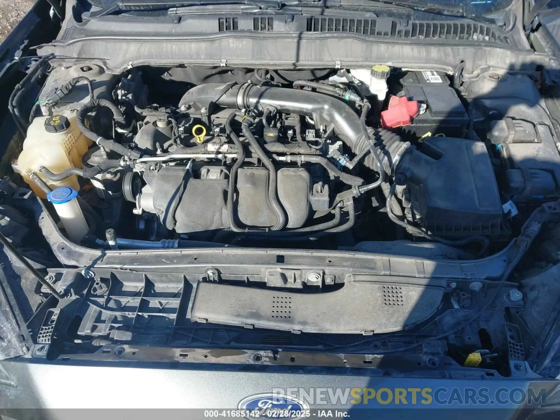 10 fotografías del automóvil dañado 3FA6P0T93KR183239 FORD FUSION 2019