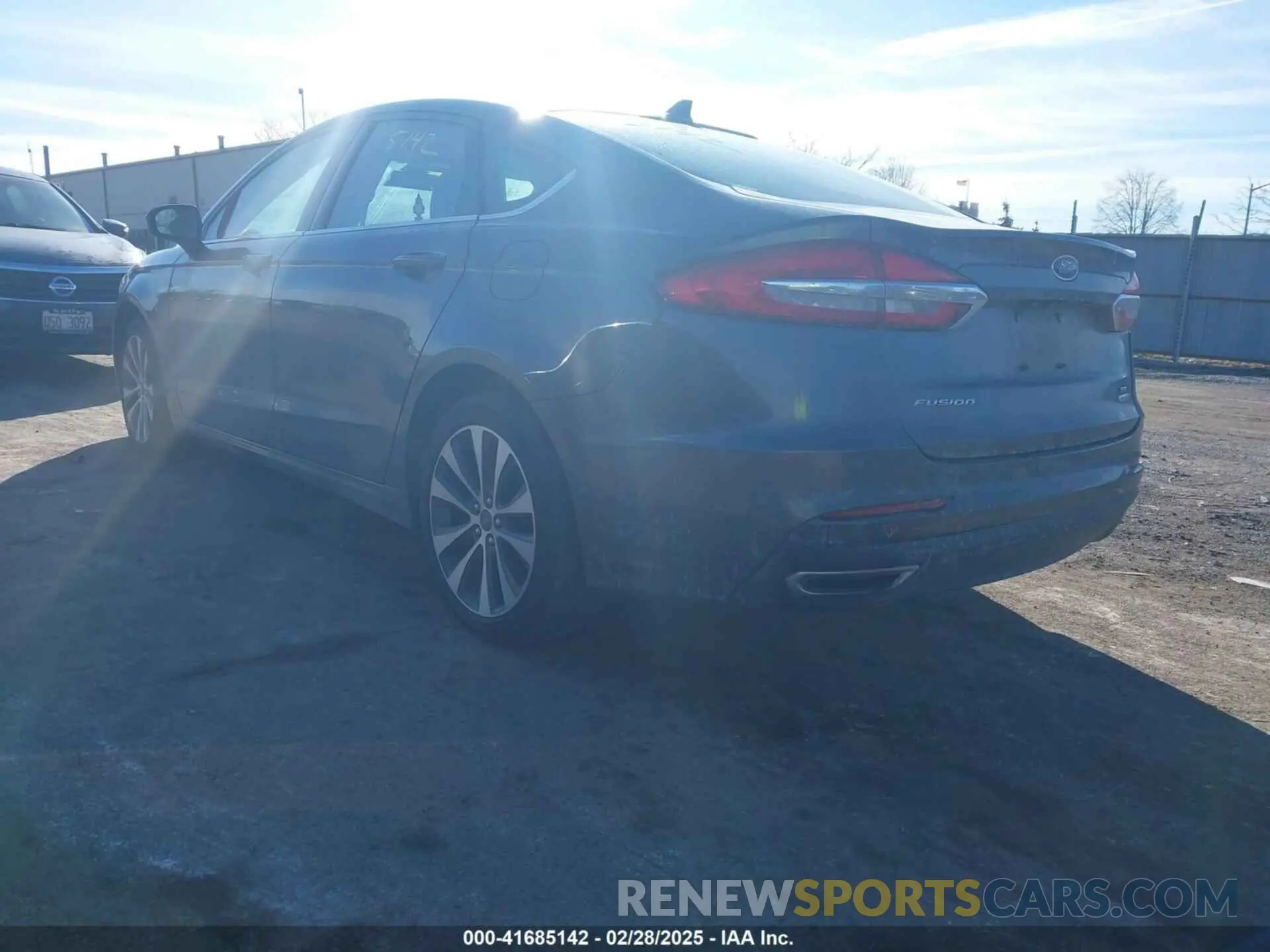 3 fotografías del automóvil dañado 3FA6P0T93KR183239 FORD FUSION 2019
