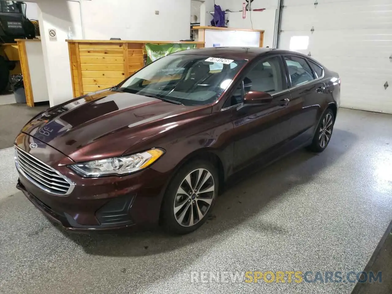 1 fotografías del automóvil dañado 3FA6P0T94KR179796 FORD FUSION 2019