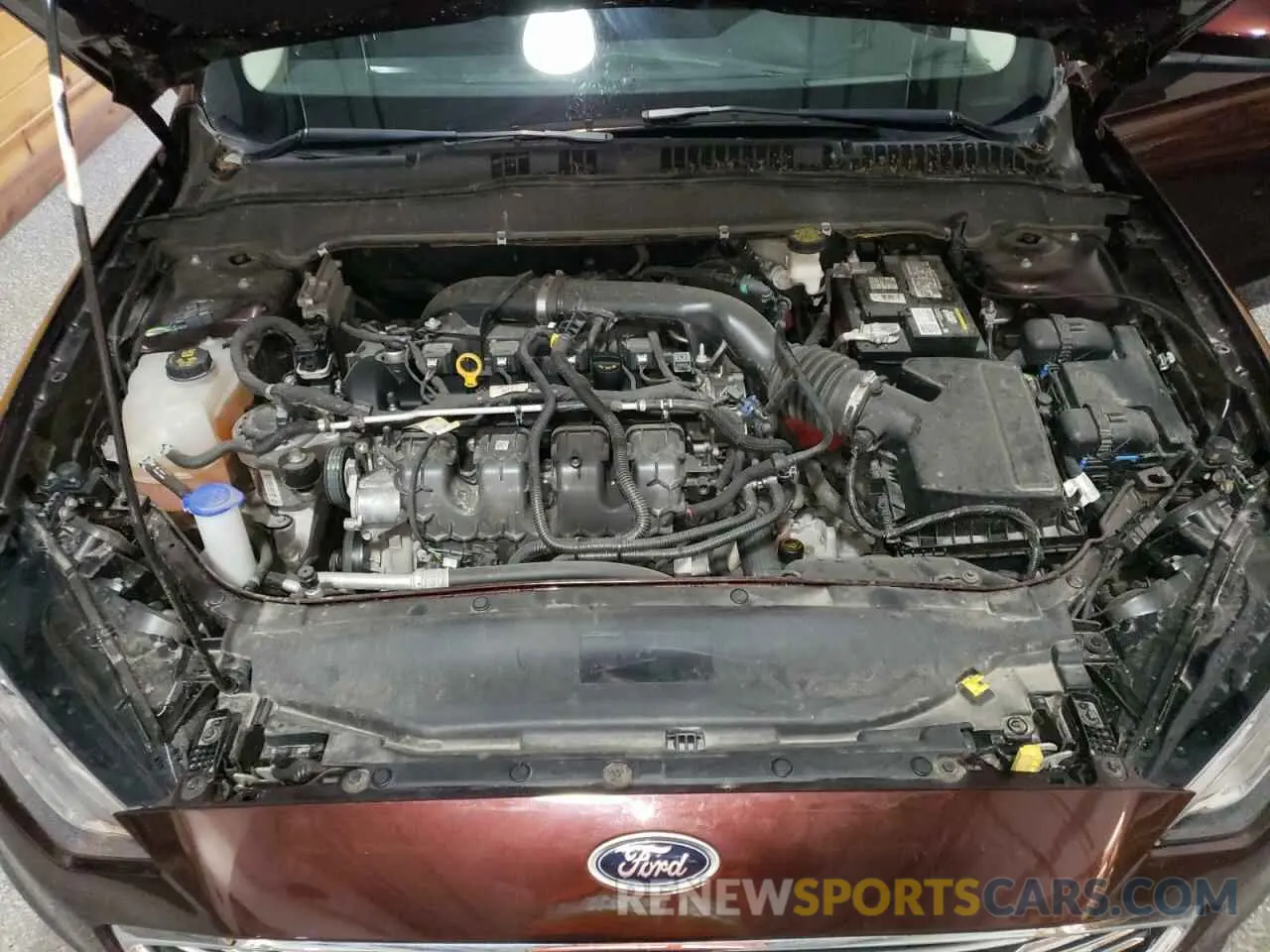 11 fotografías del automóvil dañado 3FA6P0T94KR179796 FORD FUSION 2019