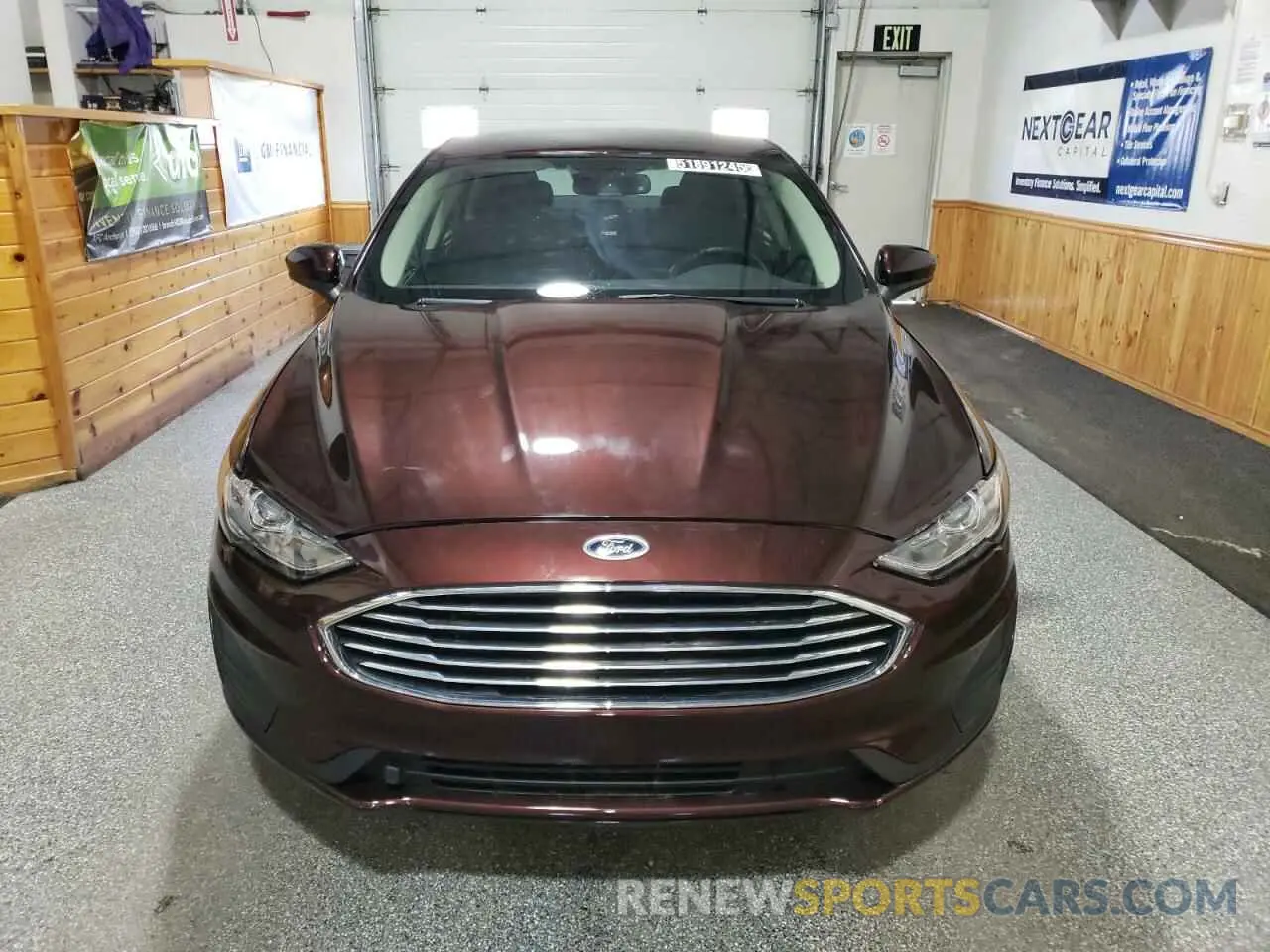 5 fotografías del automóvil dañado 3FA6P0T94KR179796 FORD FUSION 2019