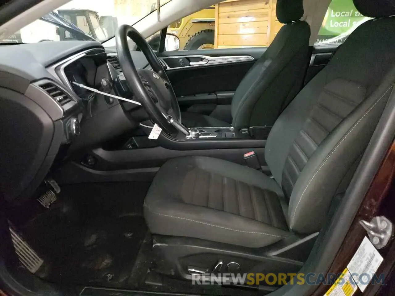 7 fotografías del automóvil dañado 3FA6P0T94KR179796 FORD FUSION 2019