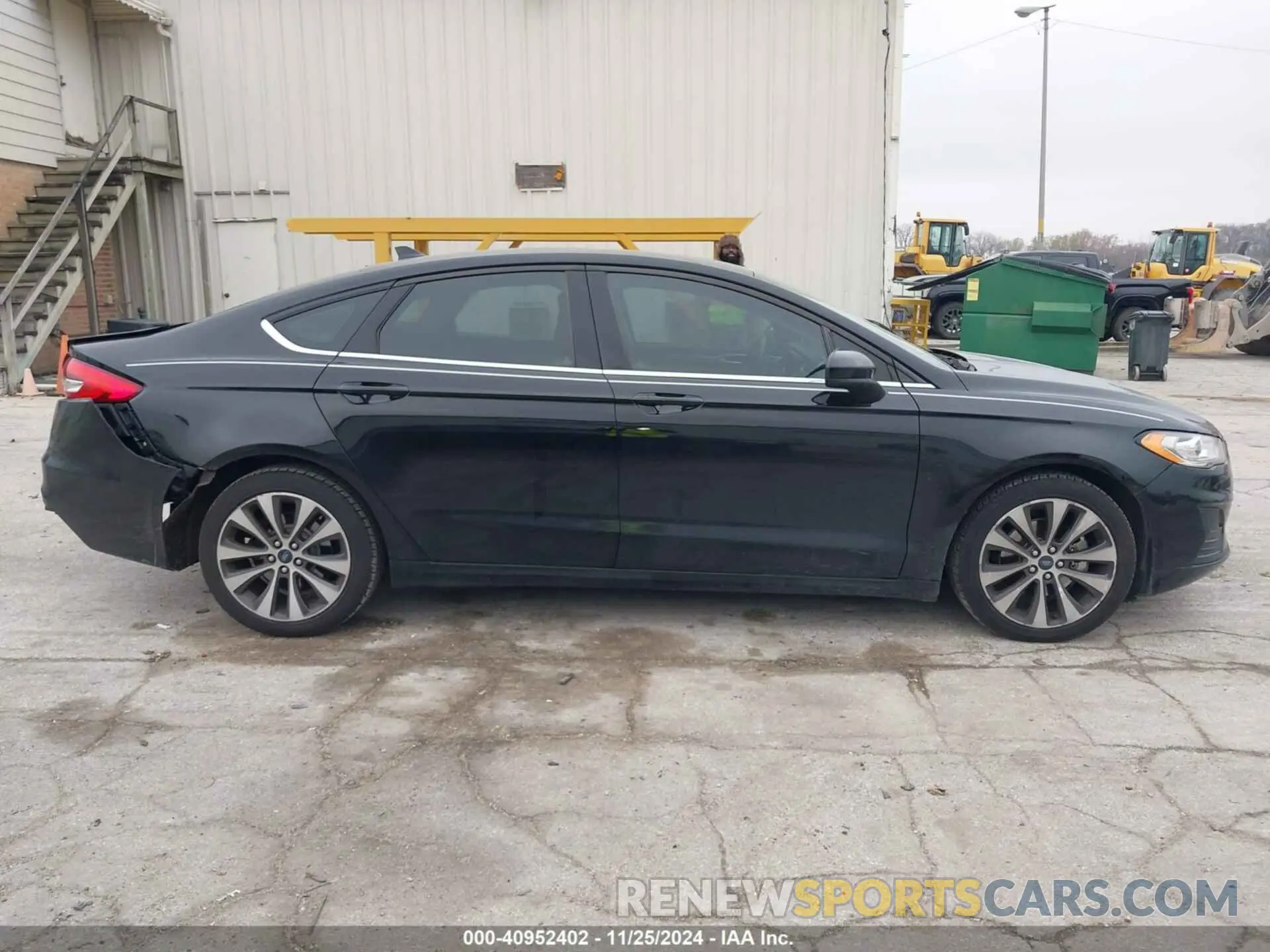 14 fotografías del automóvil dañado 3FA6P0T96KR230425 FORD FUSION 2019