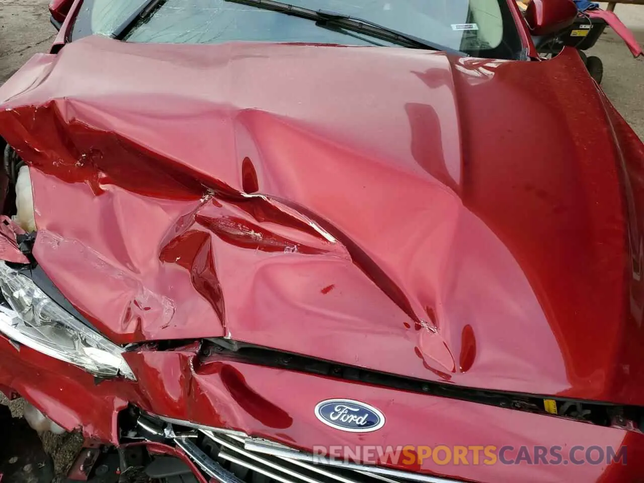 11 fotografías del automóvil dañado 3FA6P0T96KR268673 FORD FUSION 2019