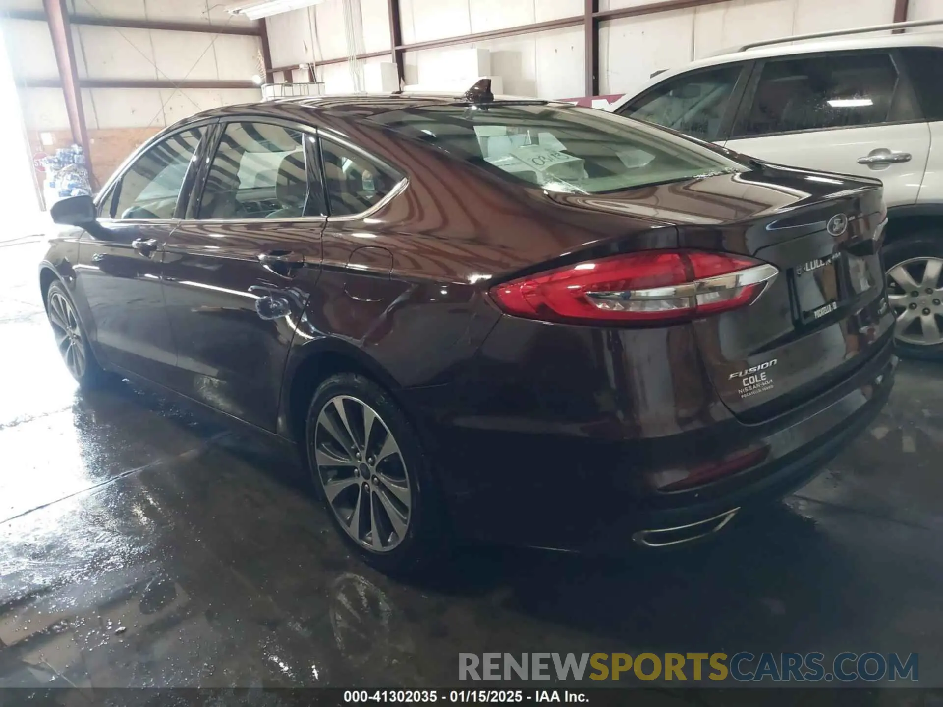 3 fotografías del automóvil dañado 3FA6P0T97KR179422 FORD FUSION 2019