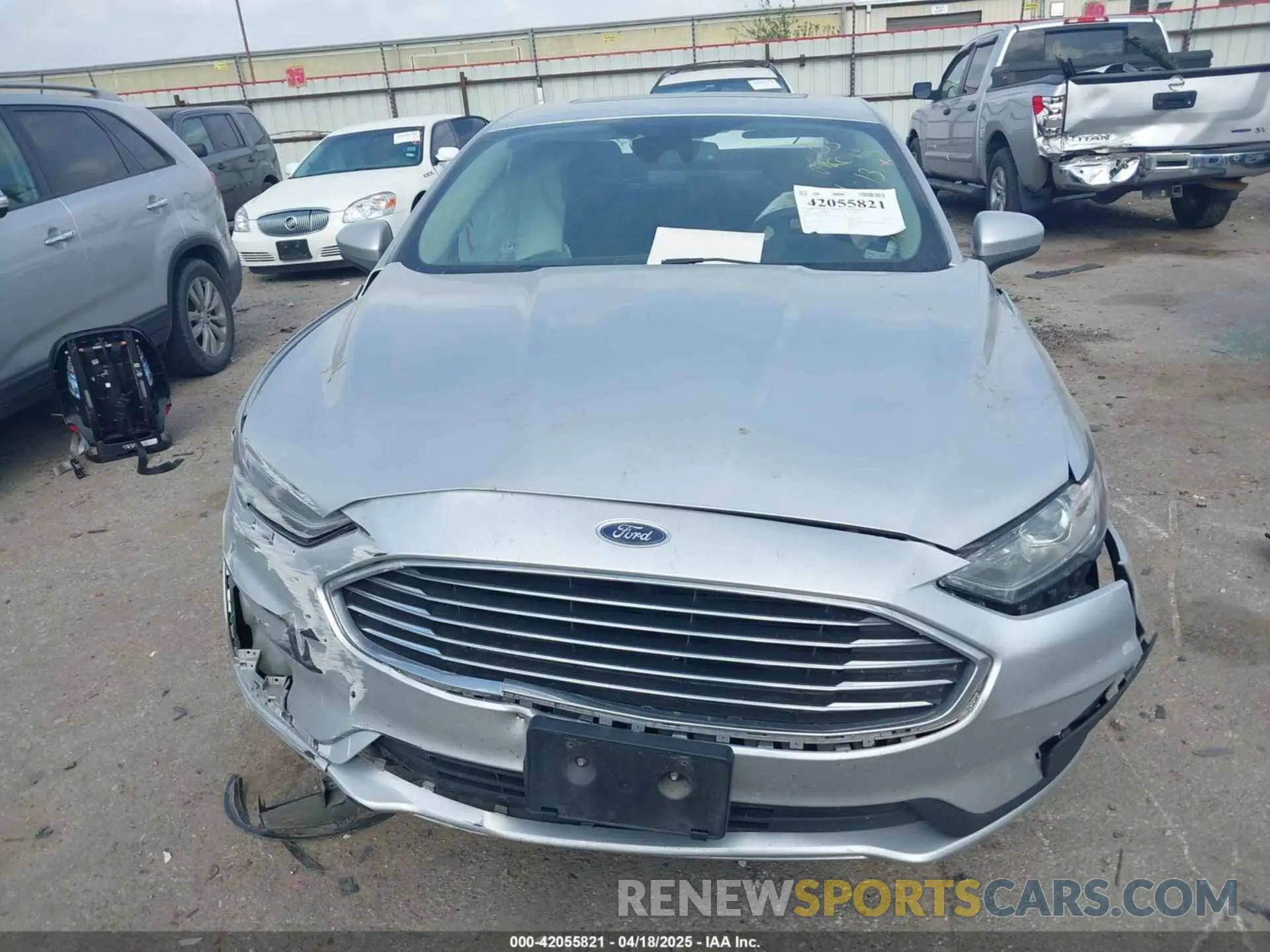 11 fotografías del automóvil dañado 3FA6P0T97KR269301 FORD FUSION 2019