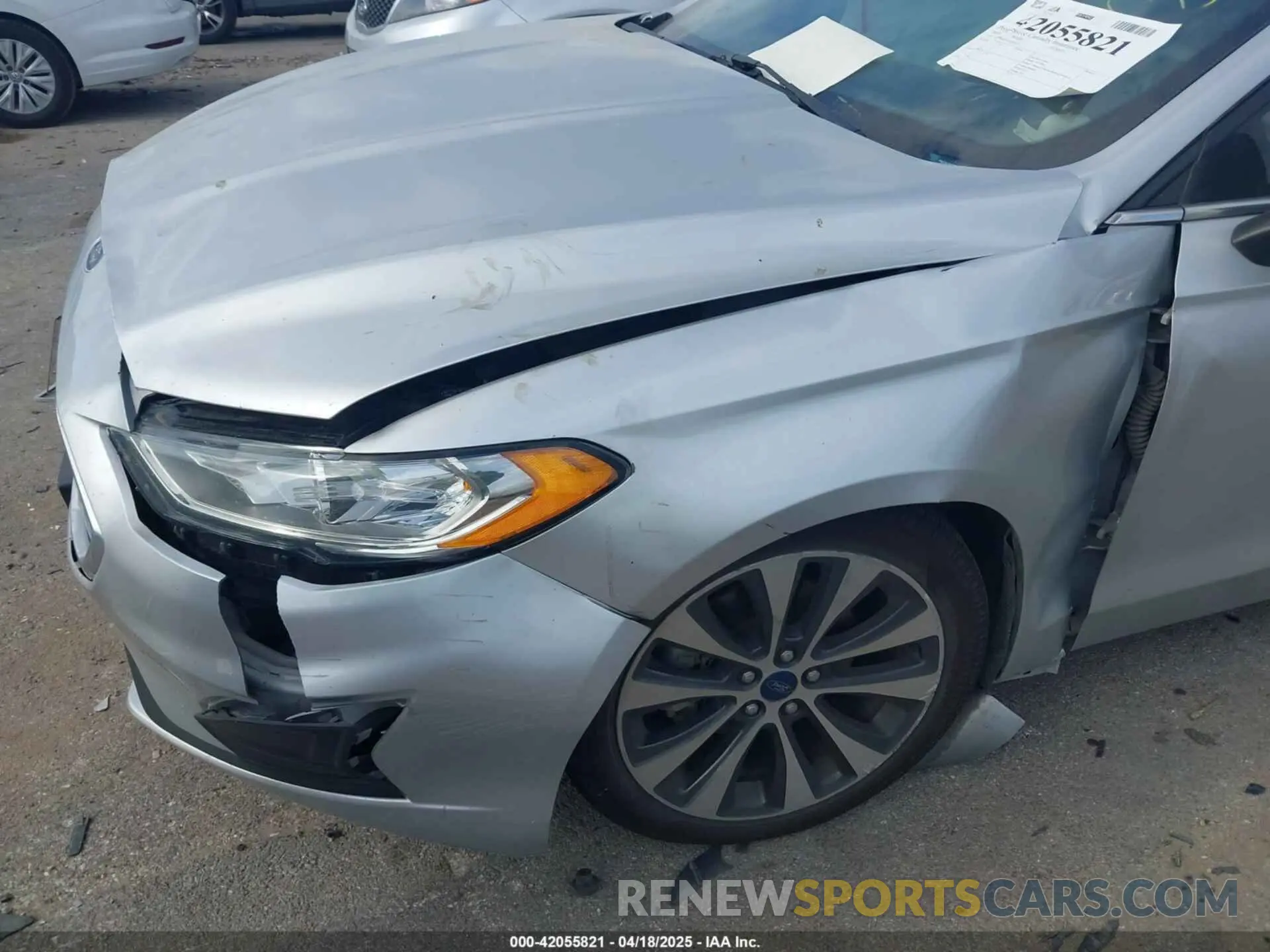 6 fotografías del automóvil dañado 3FA6P0T97KR269301 FORD FUSION 2019