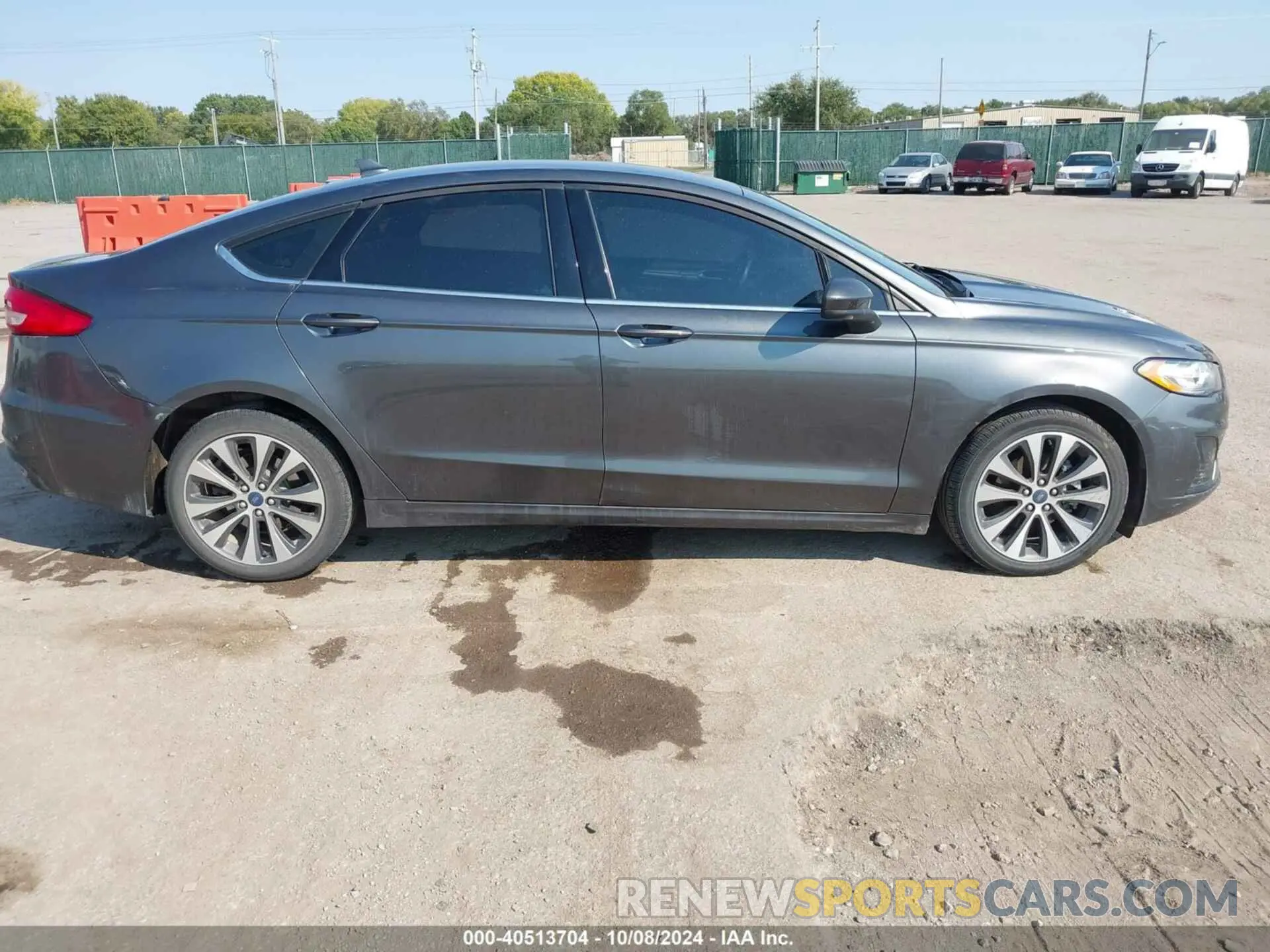 13 fotografías del automóvil dañado 3FA6P0T97KR285238 FORD FUSION 2019