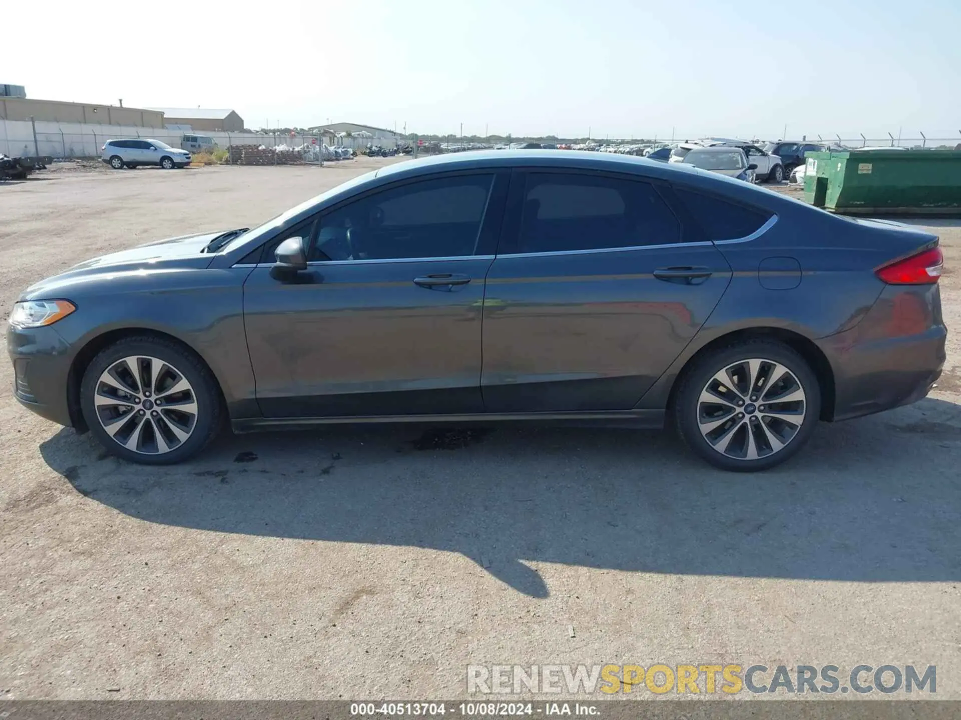 14 fotografías del automóvil dañado 3FA6P0T97KR285238 FORD FUSION 2019