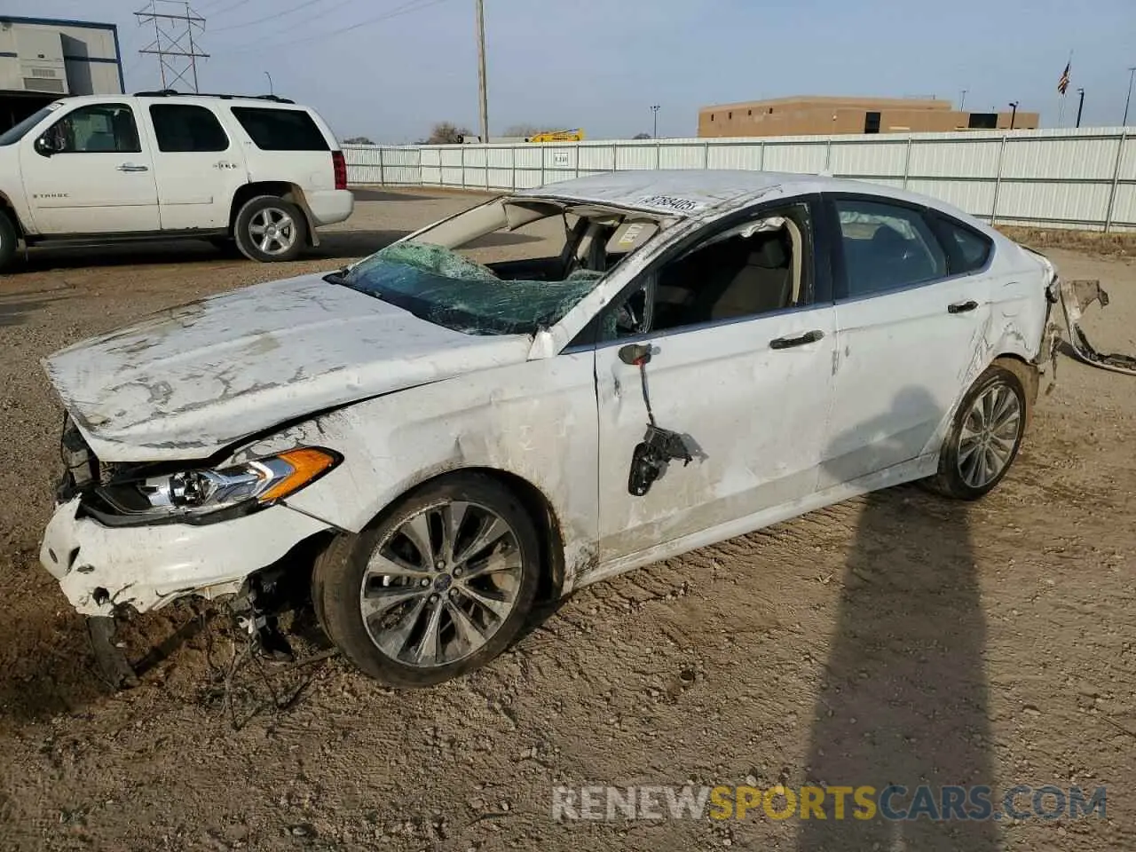 1 fotografías del automóvil dañado 3FA6P0T98KR238610 FORD FUSION 2019