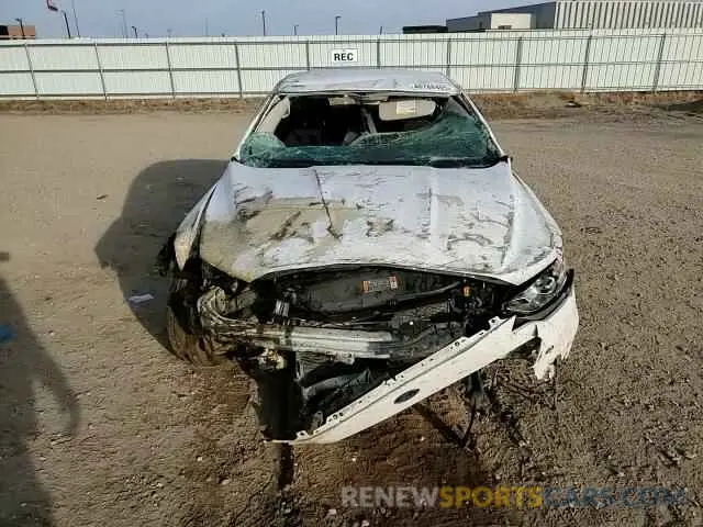 11 fotografías del automóvil dañado 3FA6P0T98KR238610 FORD FUSION 2019