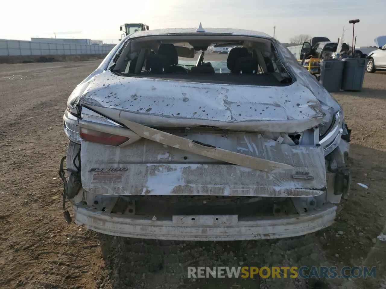 6 fotografías del automóvil dañado 3FA6P0T98KR238610 FORD FUSION 2019
