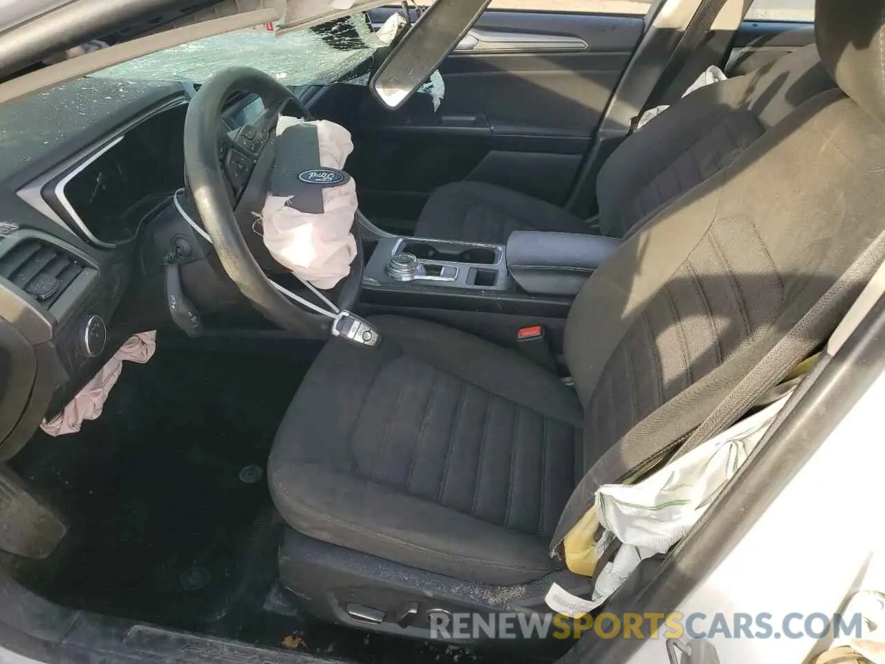 7 fotografías del automóvil dañado 3FA6P0T98KR238610 FORD FUSION 2019