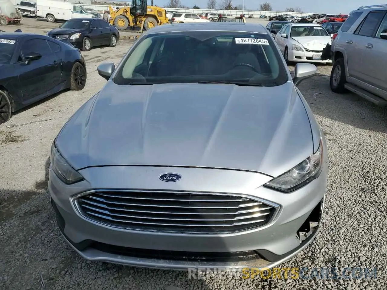 5 fotografías del automóvil dañado 3FA6P0T99KR237983 FORD FUSION 2019