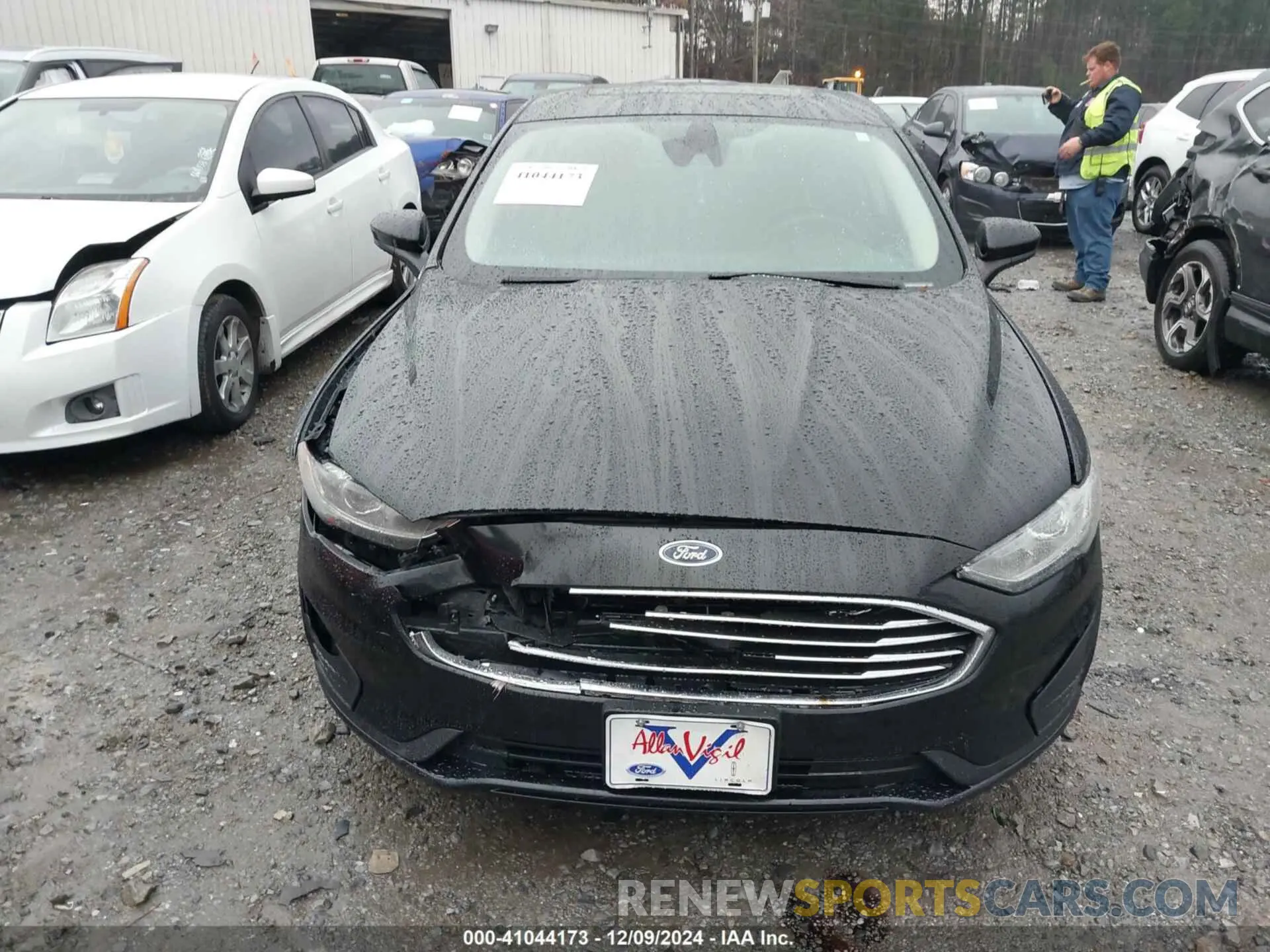 12 fotografías del automóvil dañado 3FA6P0T9XKR269275 FORD FUSION 2019