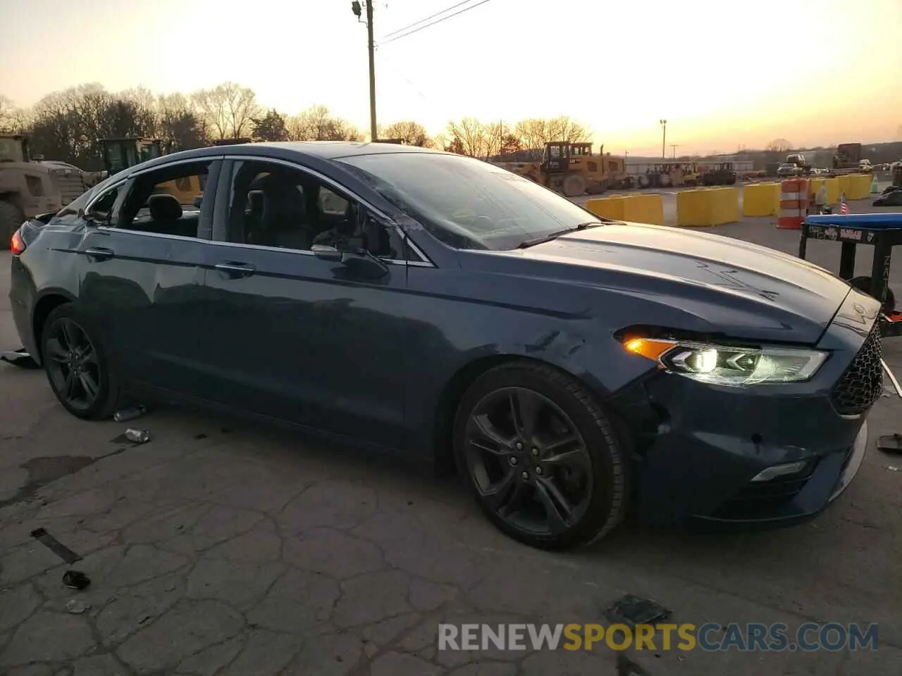 4 fotografías del automóvil dañado 3FA6P0VP0KR166054 FORD FUSION 2019