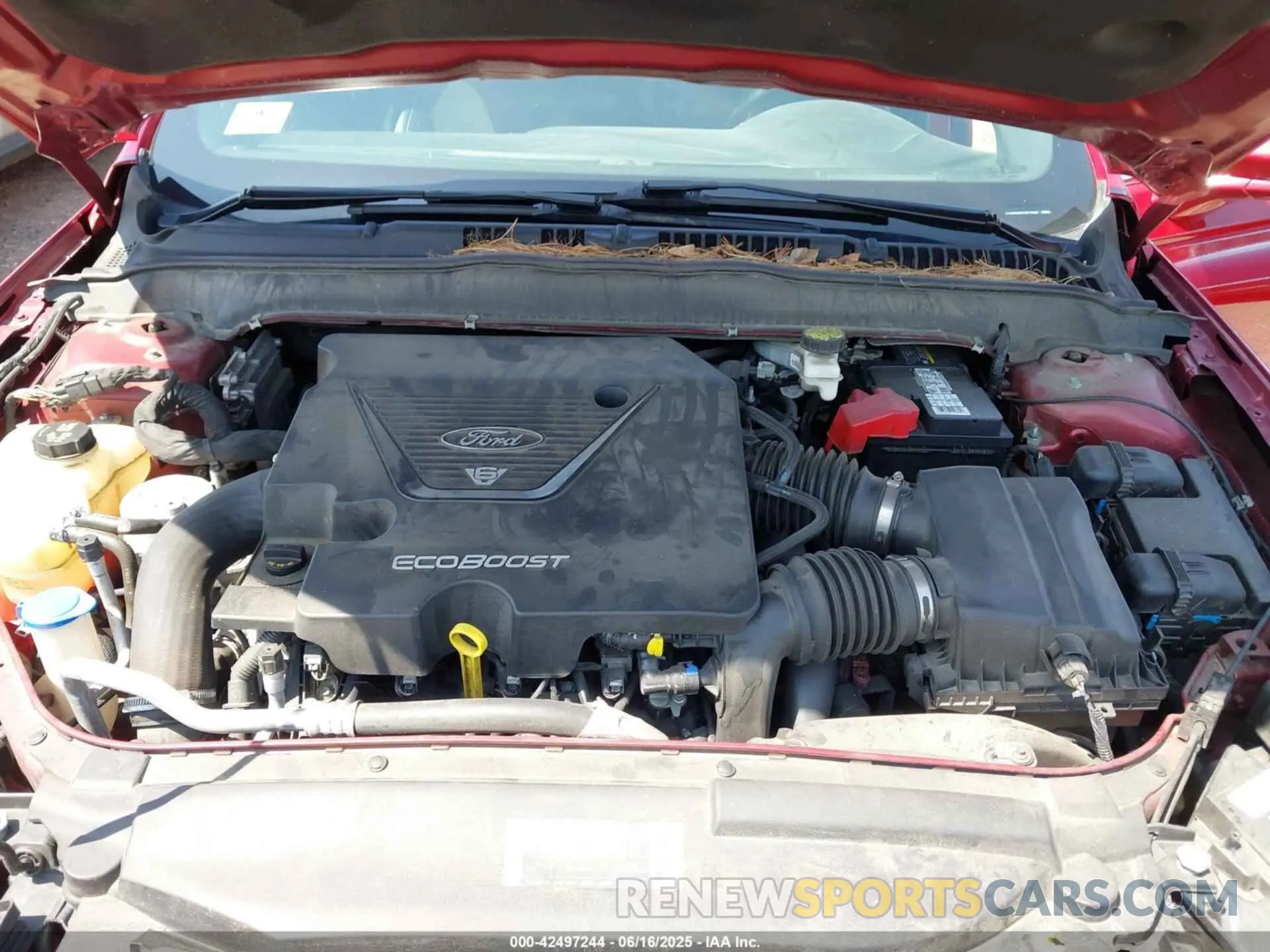 10 fotografías del automóvil dañado 3FA6P0VP5KR212168 FORD FUSION 2019