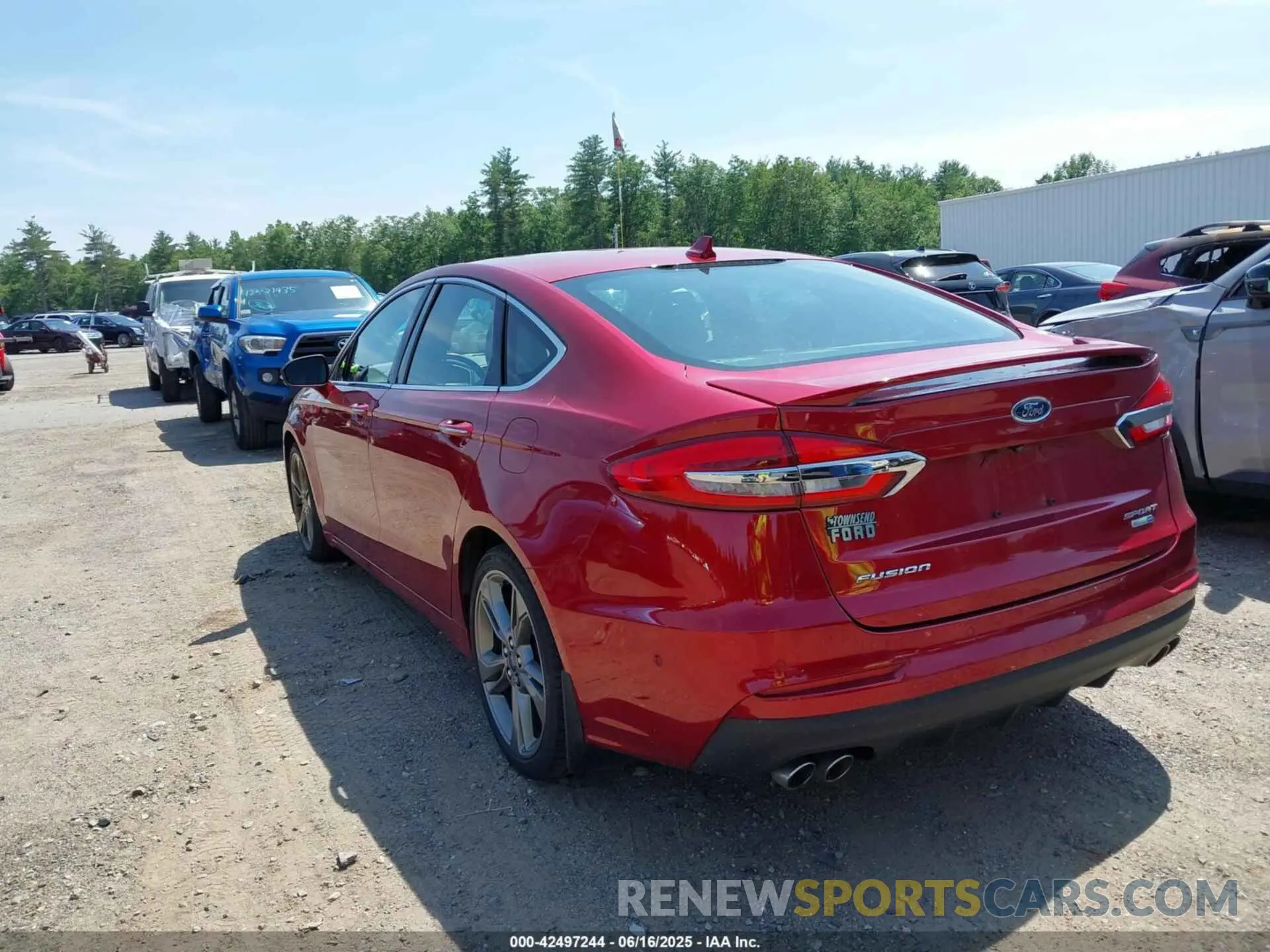 3 fotografías del automóvil dañado 3FA6P0VP5KR212168 FORD FUSION 2019