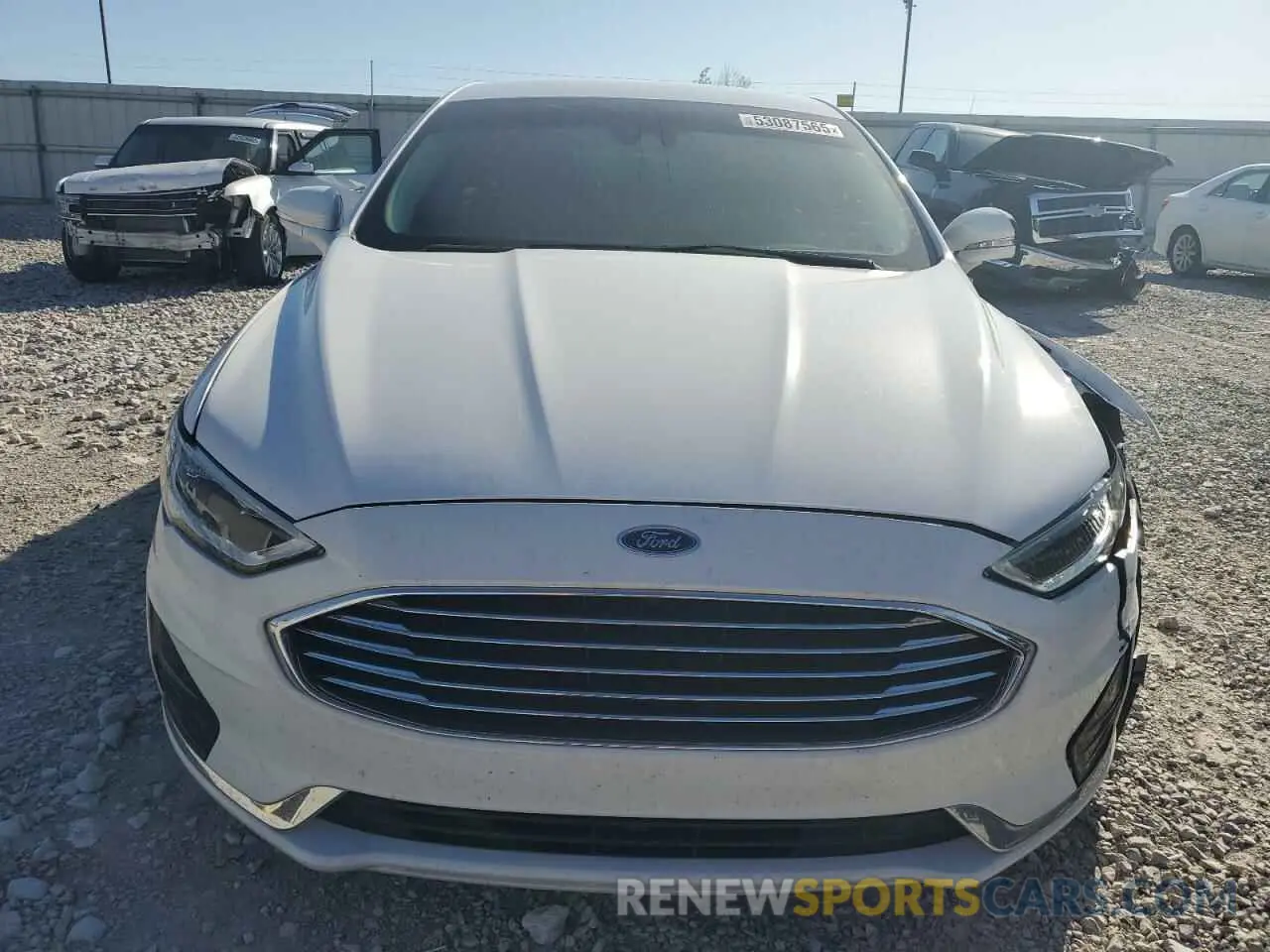 5 fotografías del automóvil dañado 3FA6P0CD0LR153072 FORD FUSION 2020