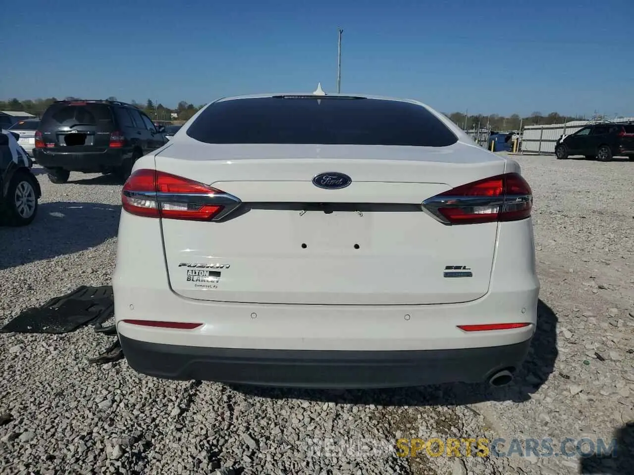 6 fotografías del automóvil dañado 3FA6P0CD0LR153072 FORD FUSION 2020