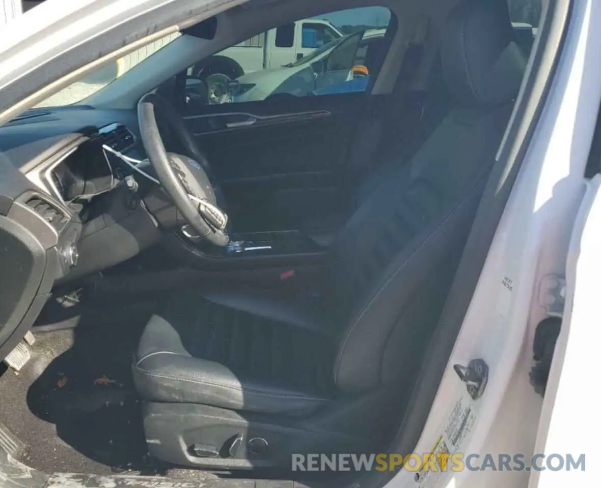 7 fotografías del automóvil dañado 3FA6P0CD0LR153072 FORD FUSION 2020