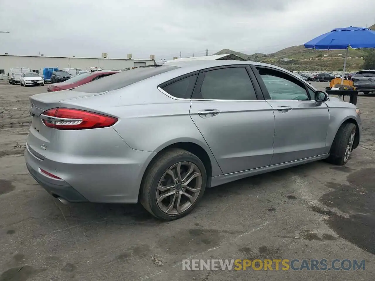 3 fotografías del automóvil dañado 3FA6P0CD1LR118217 FORD FUSION 2020