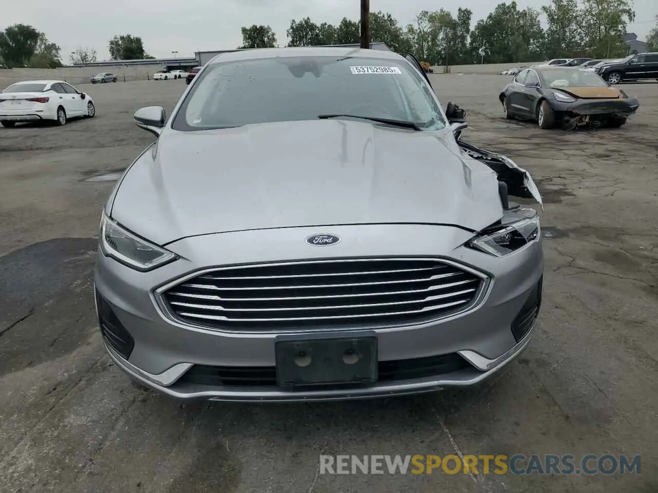 5 fotografías del automóvil dañado 3FA6P0CD1LR118217 FORD FUSION 2020