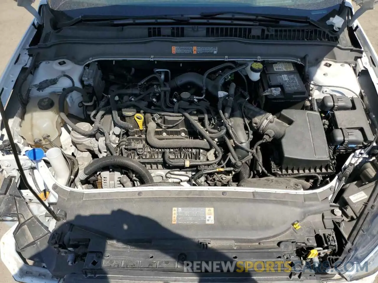 11 fotografías del automóvil dañado 3FA6P0CD1LR176294 FORD FUSION 2020