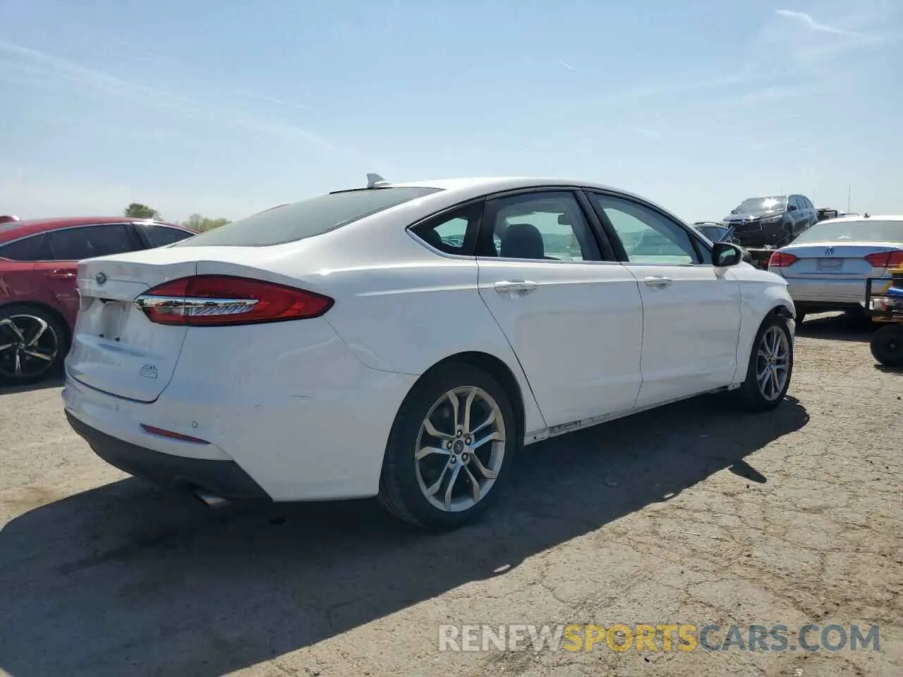3 fotografías del automóvil dañado 3FA6P0CD1LR176294 FORD FUSION 2020