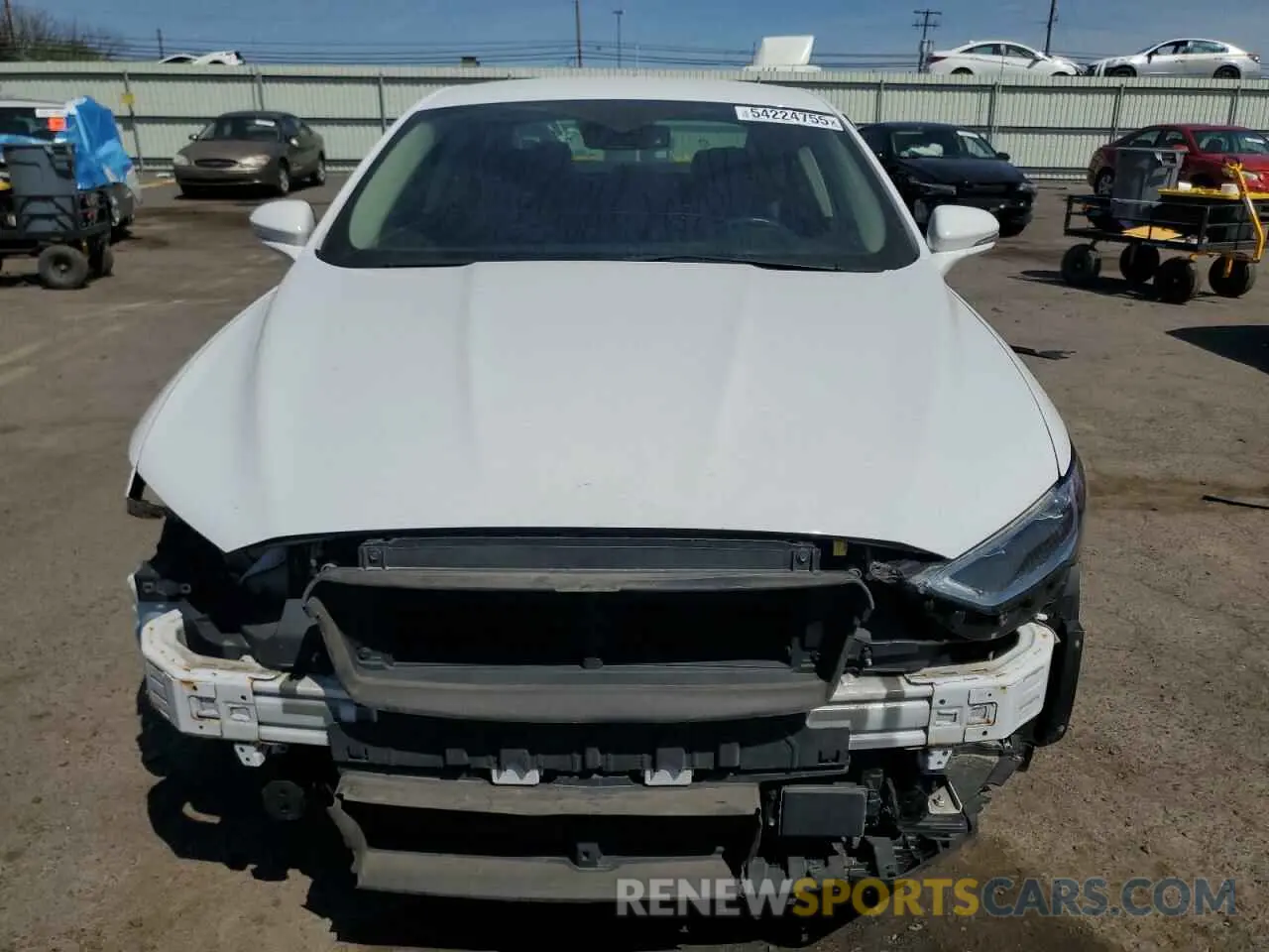 5 fotografías del automóvil dañado 3FA6P0CD1LR176294 FORD FUSION 2020