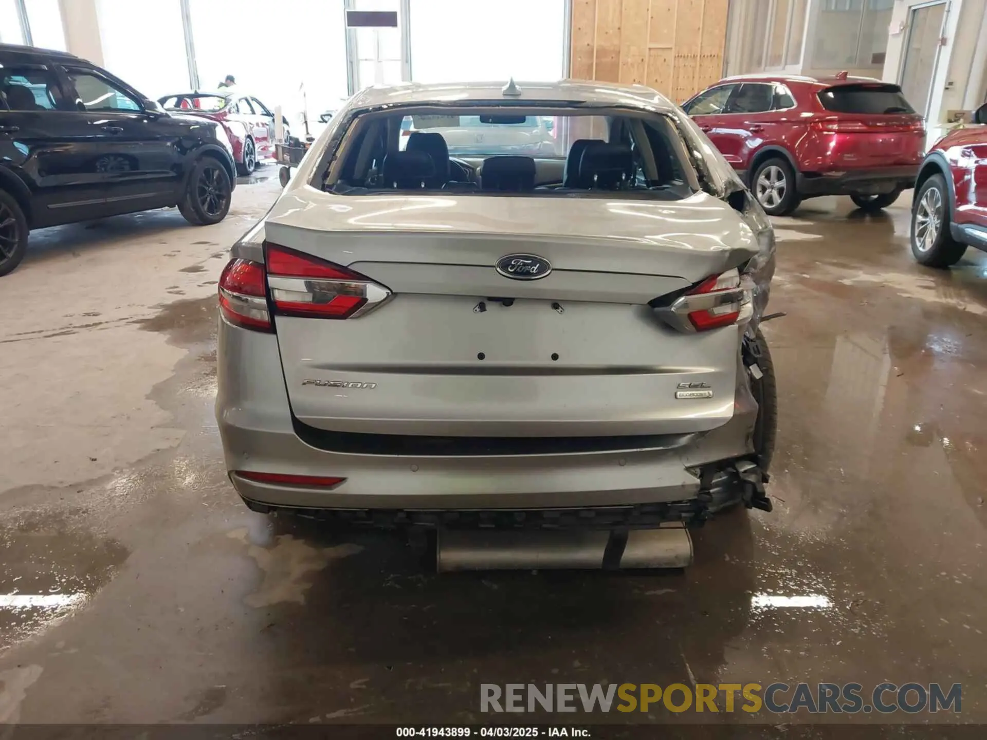 17 fotografías del automóvil dañado 3FA6P0CD1LR195962 FORD FUSION 2020