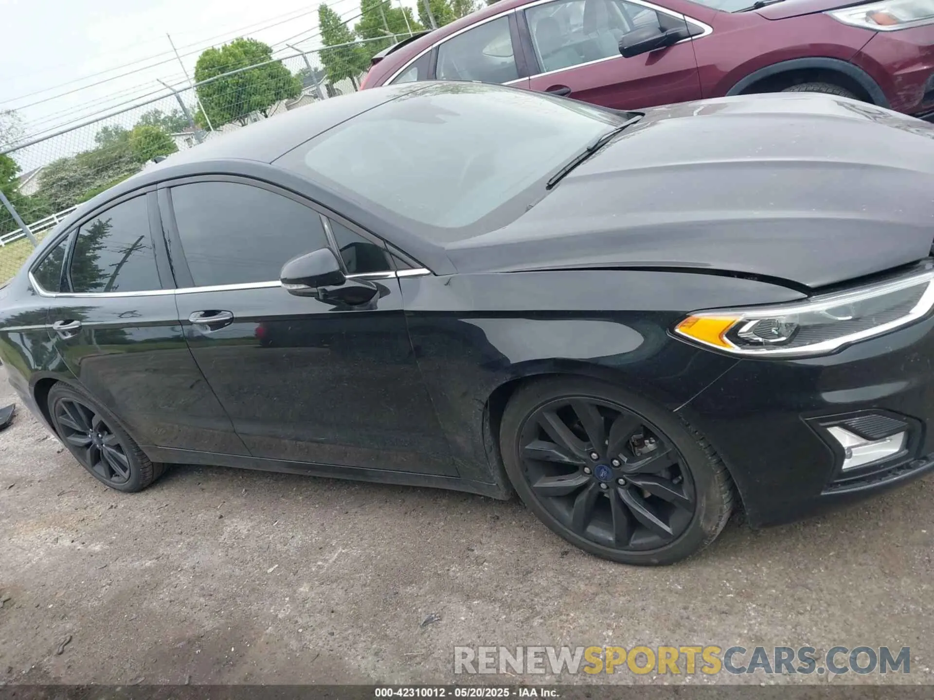 13 fotografías del automóvil dañado 3FA6P0CD2LR145913 FORD FUSION 2020