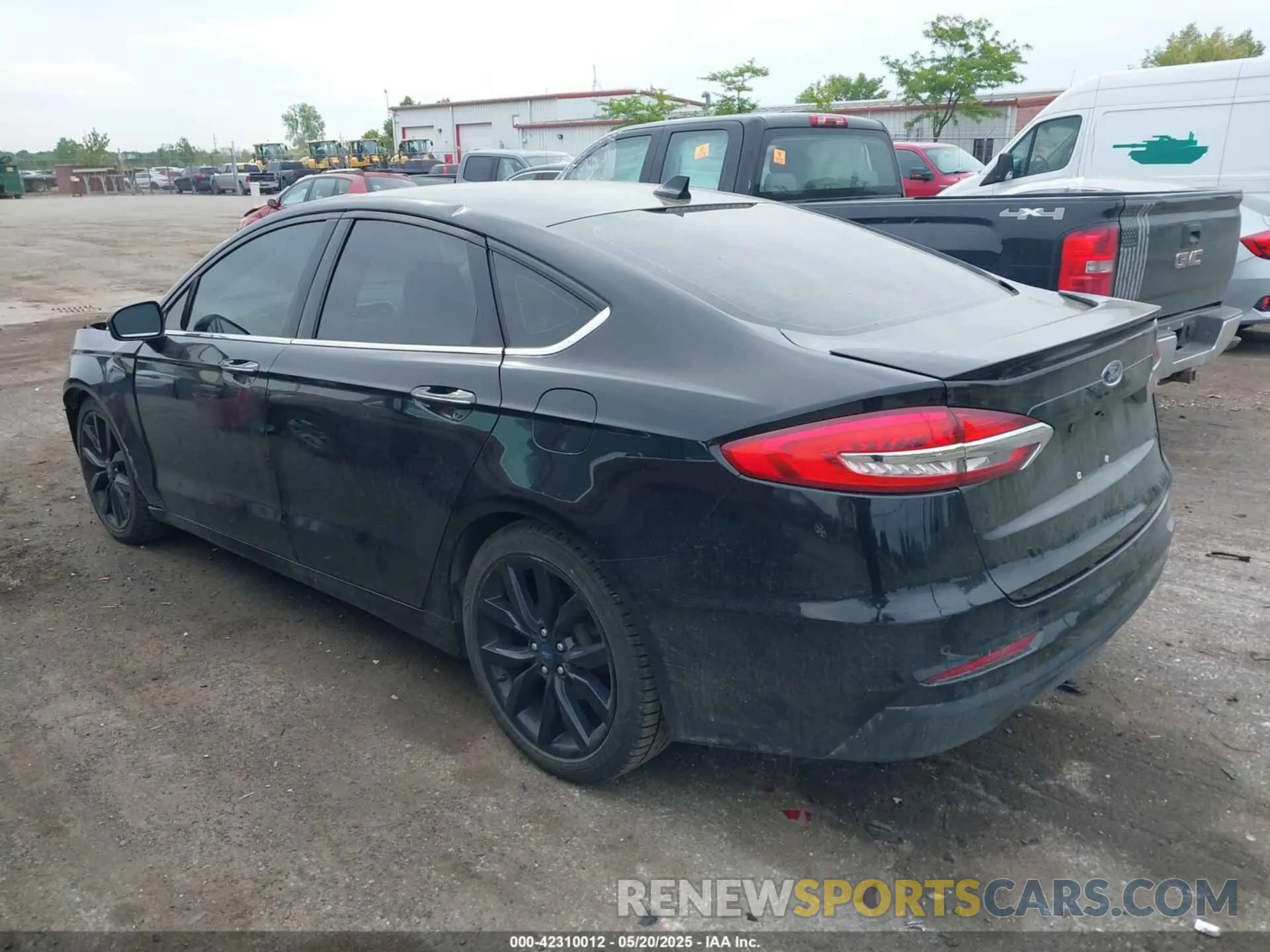 3 fotografías del automóvil dañado 3FA6P0CD2LR145913 FORD FUSION 2020