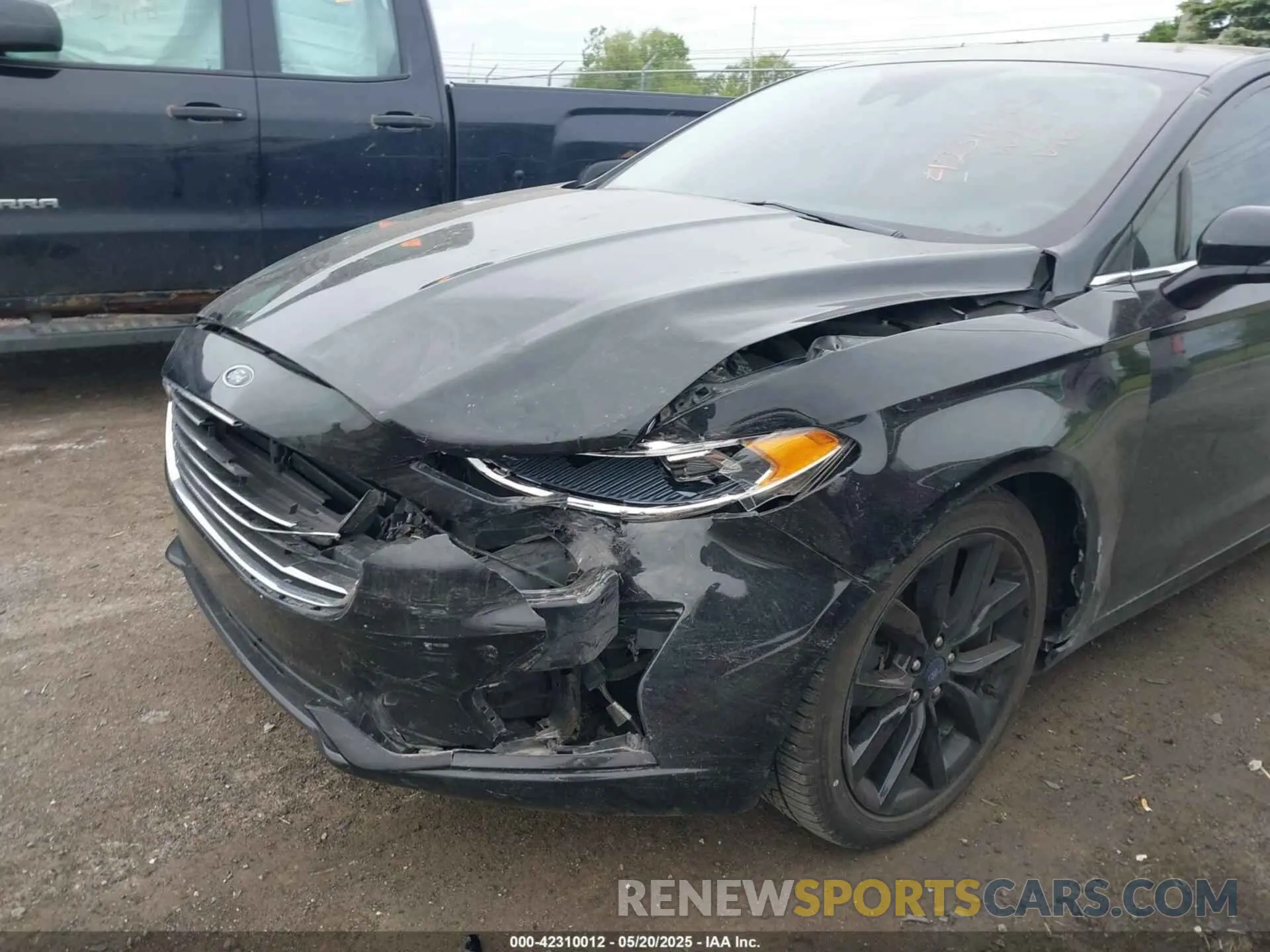 6 fotografías del automóvil dañado 3FA6P0CD2LR145913 FORD FUSION 2020