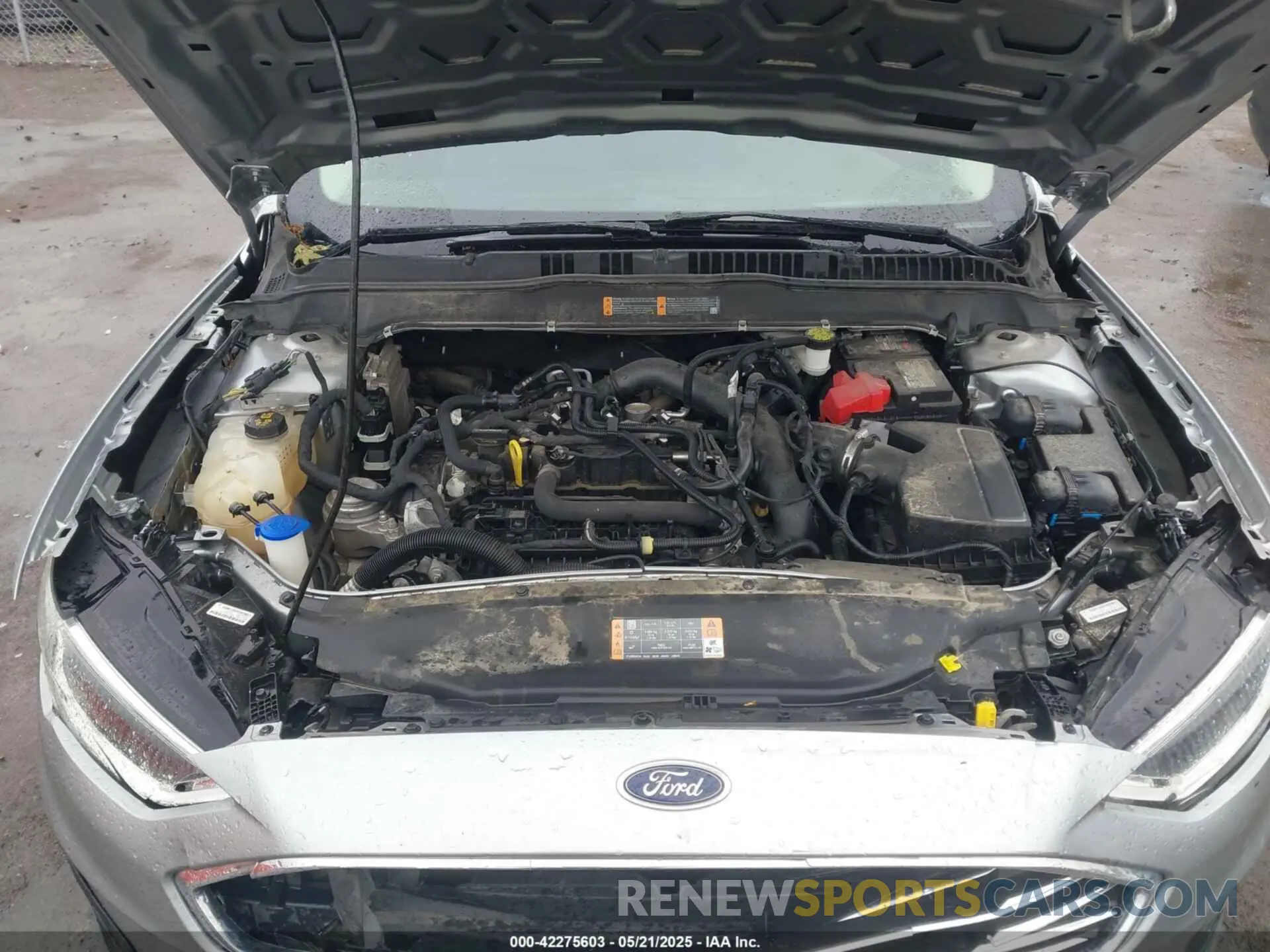 10 fotografías del automóvil dañado 3FA6P0CD2LR152263 FORD FUSION 2020