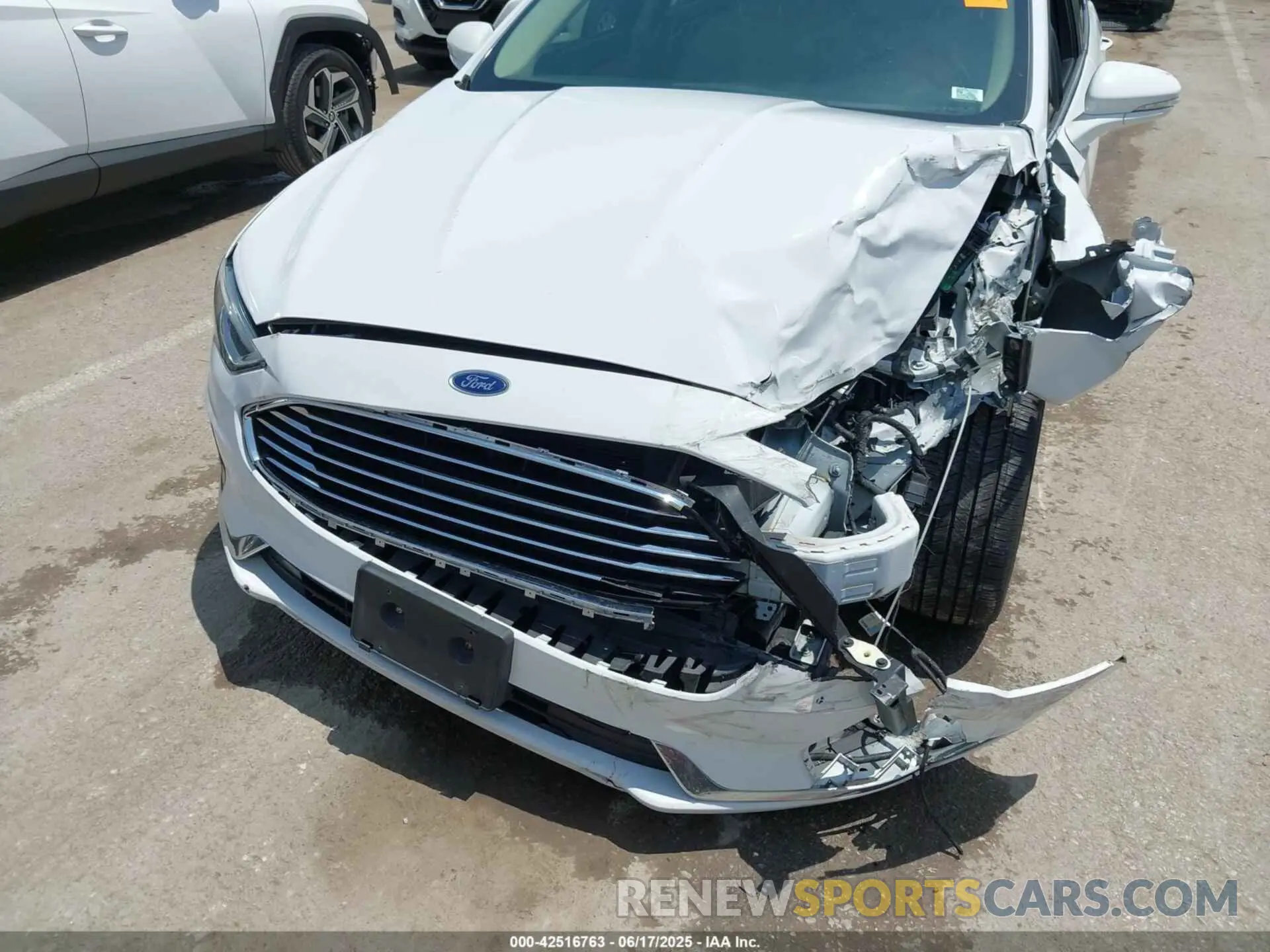 17 fotografías del automóvil dañado 3FA6P0CD3LR152711 FORD FUSION 2020