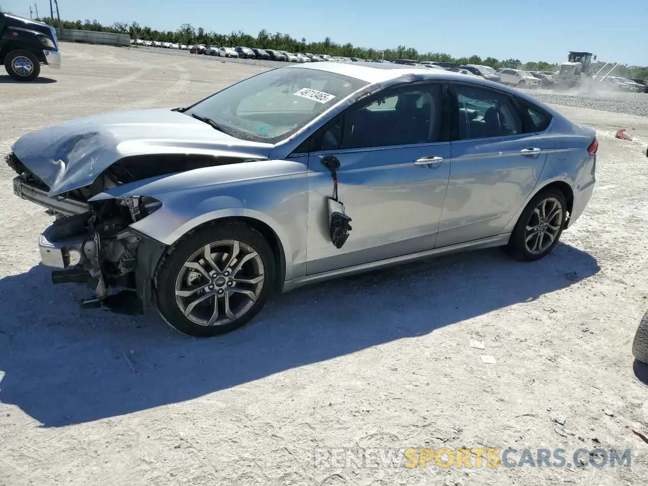 1 fotografías del automóvil dañado 3FA6P0CD4LR115327 FORD FUSION 2020
