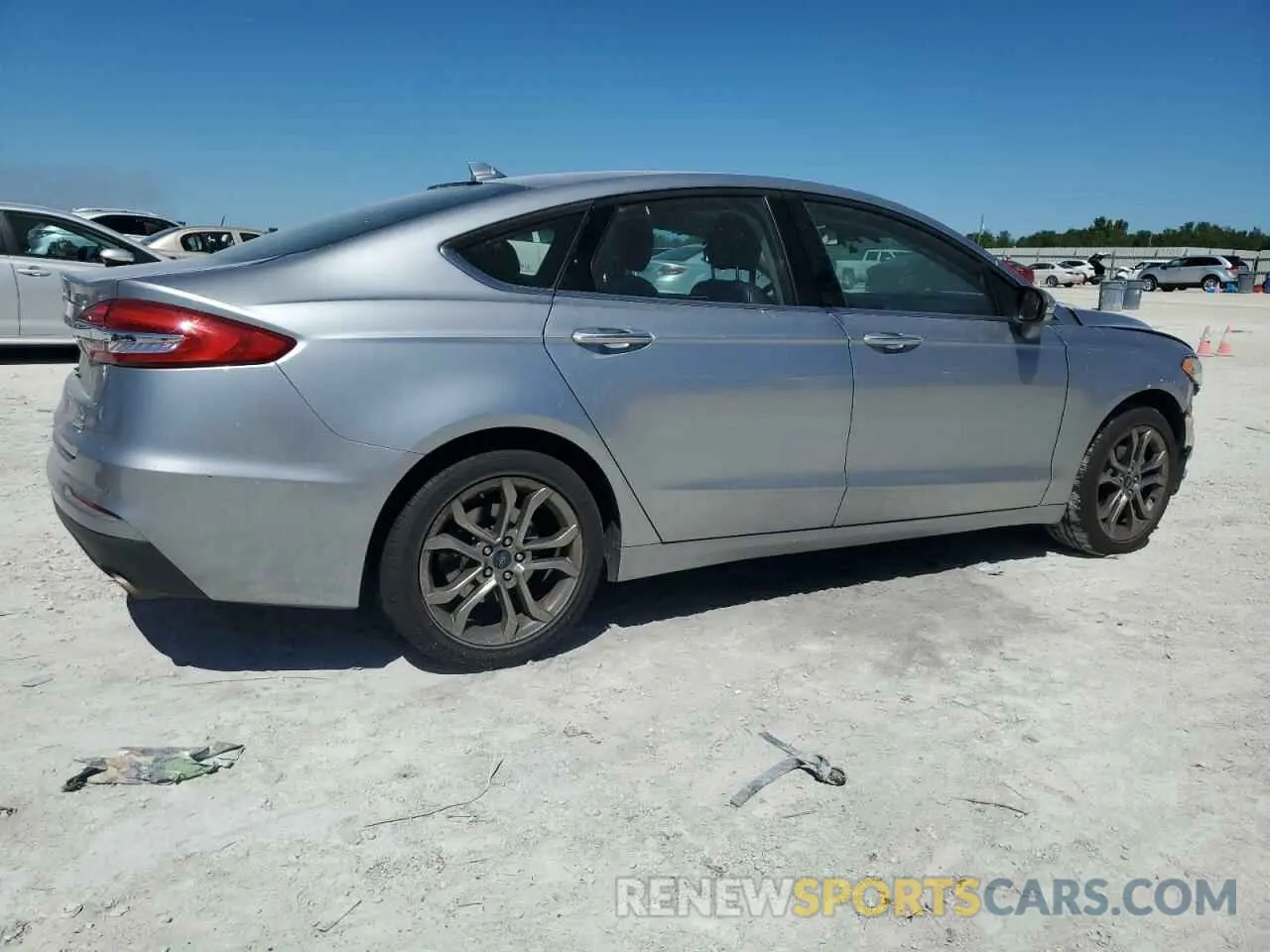 3 fotografías del automóvil dañado 3FA6P0CD4LR115327 FORD FUSION 2020