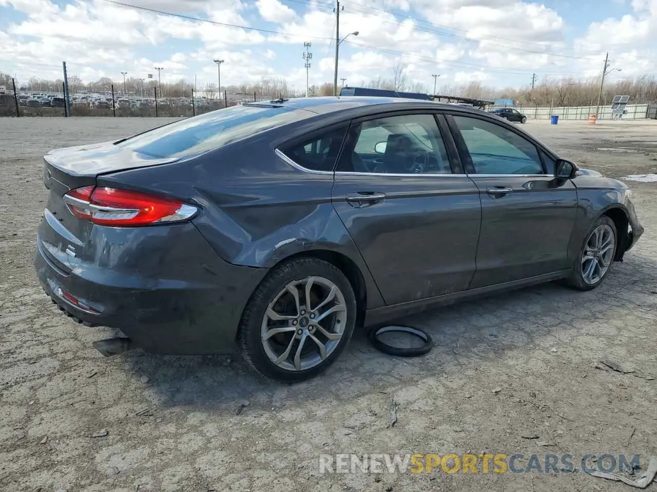 3 fotografías del automóvil dañado 3FA6P0CD4LR153284 FORD FUSION 2020