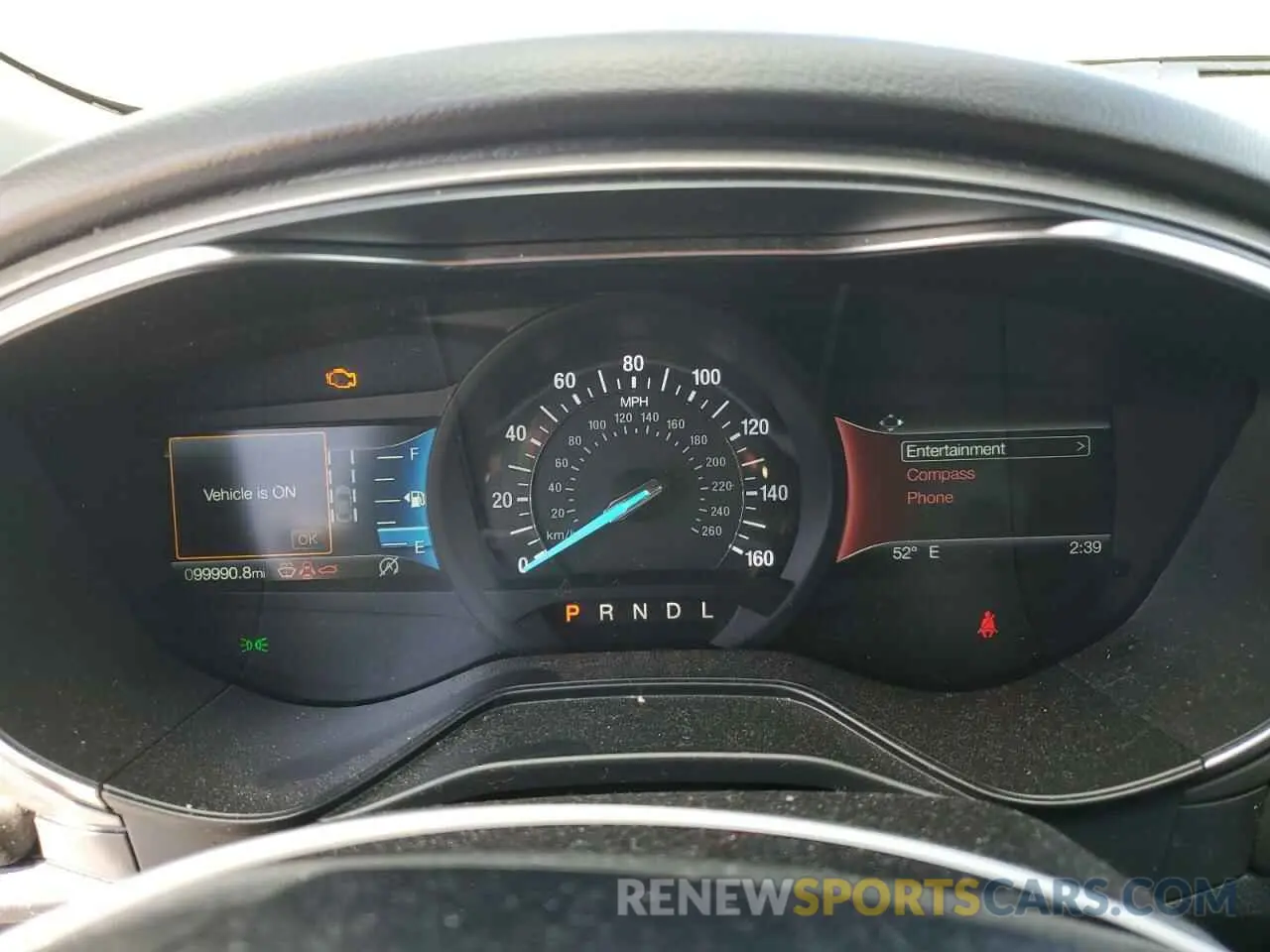 9 fotografías del automóvil dañado 3FA6P0CD4LR153284 FORD FUSION 2020