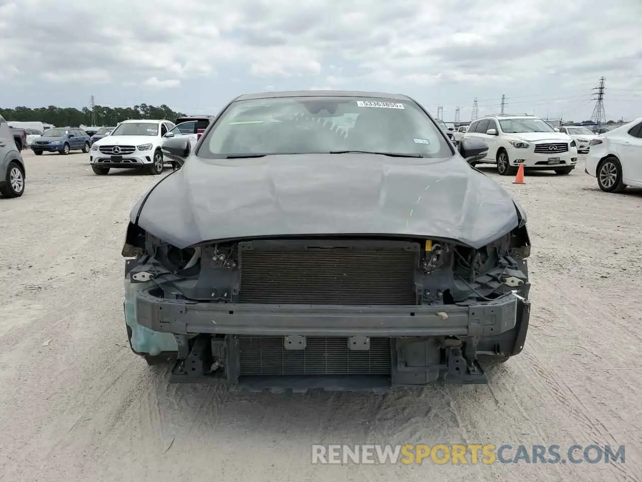 5 fotografías del automóvil dañado 3FA6P0CD4LR160333 FORD FUSION 2020