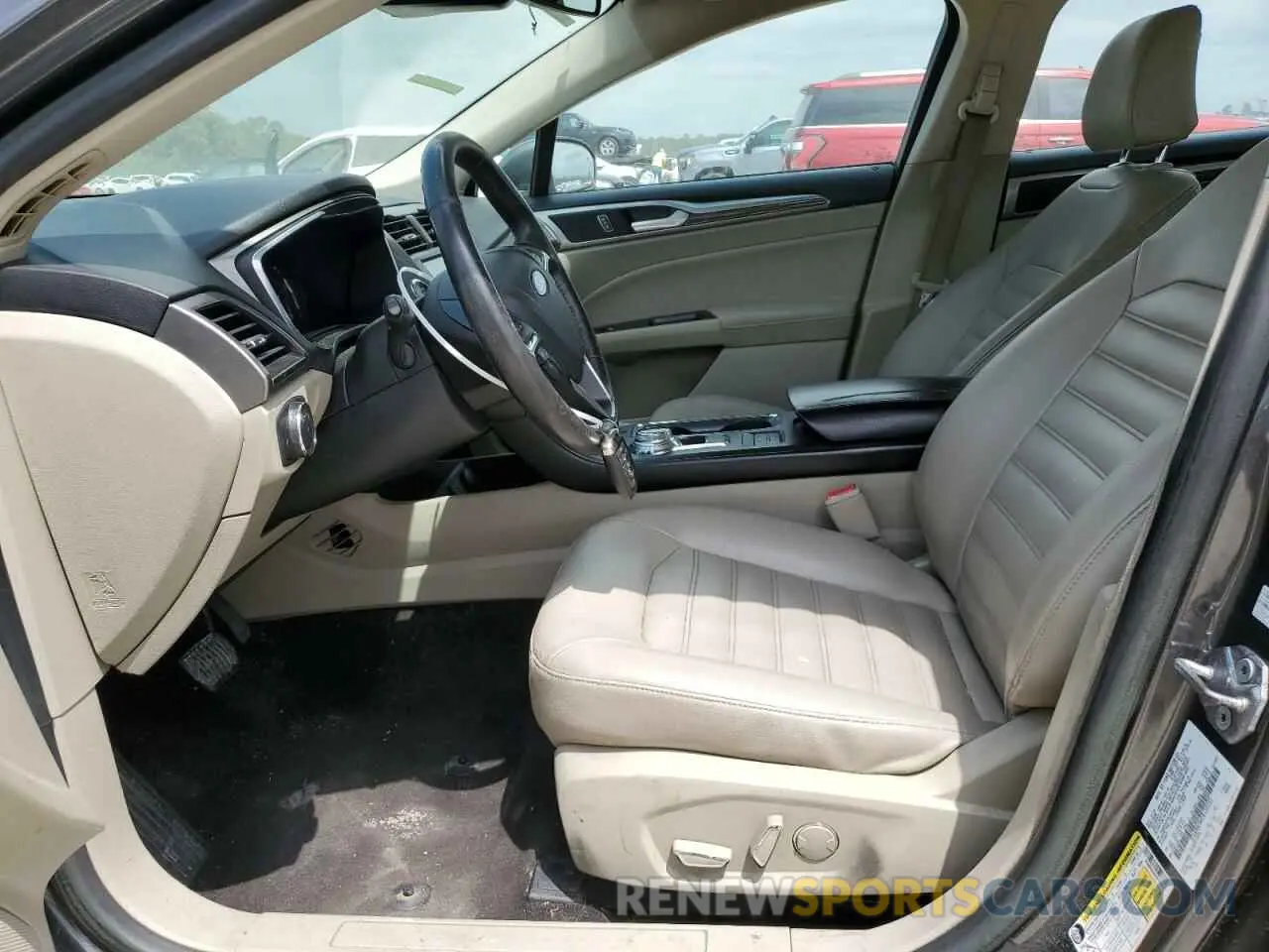 7 fotografías del automóvil dañado 3FA6P0CD4LR160333 FORD FUSION 2020