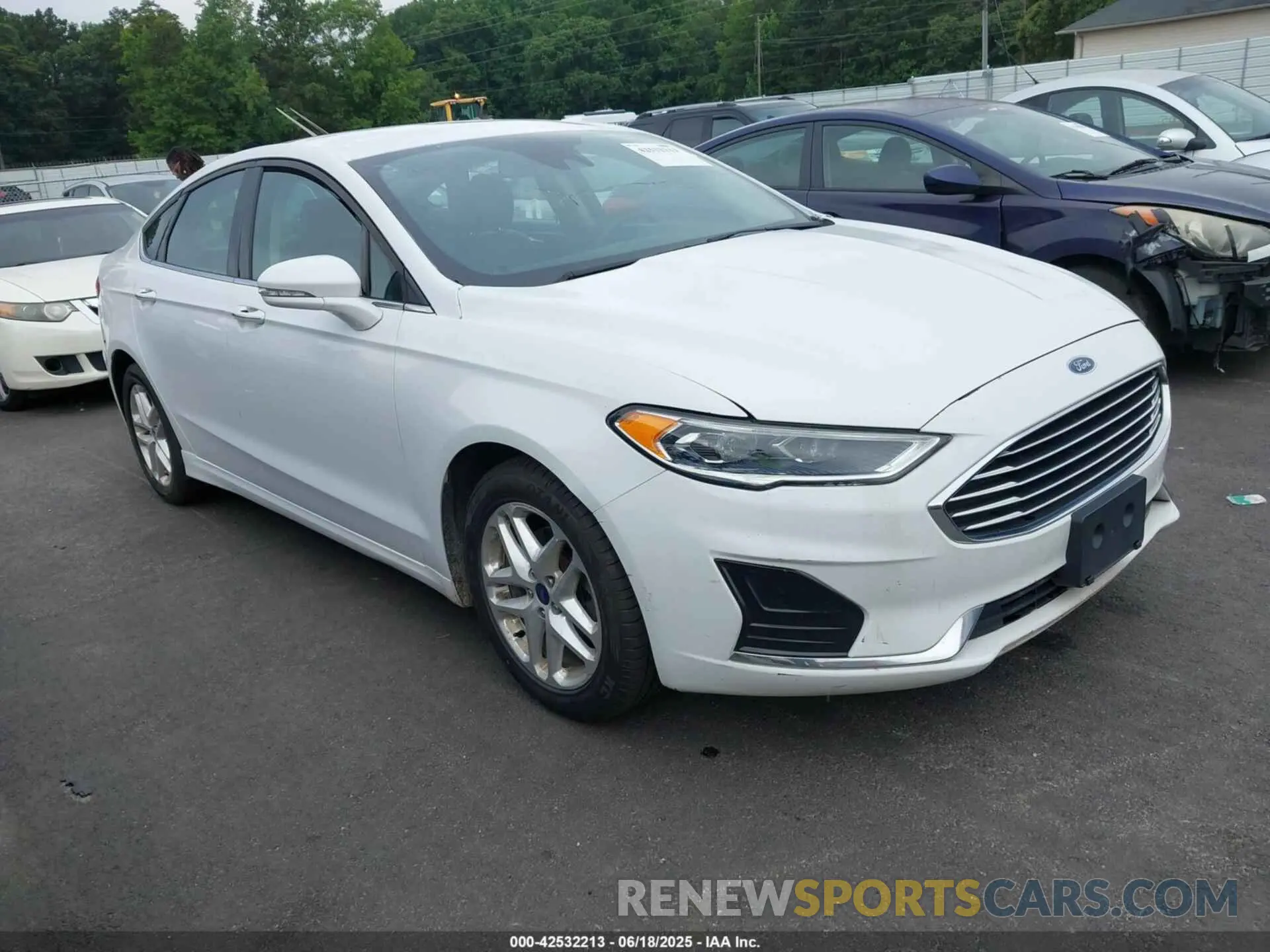 1 fotografías del automóvil dañado 3FA6P0CD4LR177004 FORD FUSION 2020