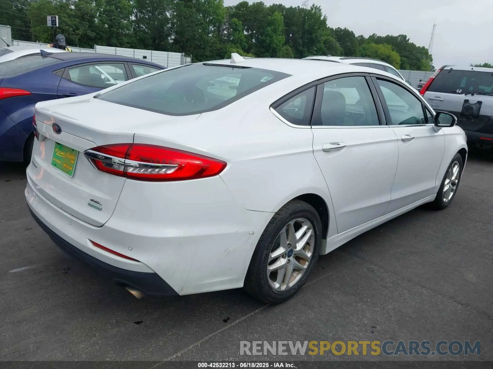 4 fotografías del automóvil dañado 3FA6P0CD4LR177004 FORD FUSION 2020