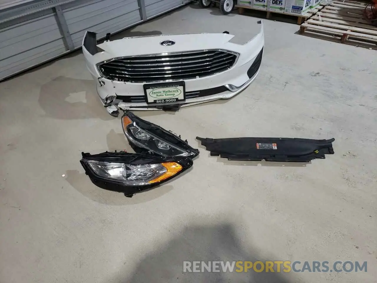 12 fotografías del automóvil dañado 3FA6P0CD4LR177598 FORD FUSION 2020