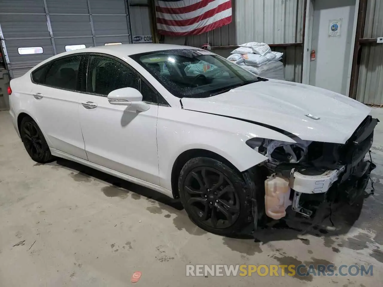 4 fotografías del automóvil dañado 3FA6P0CD4LR177598 FORD FUSION 2020