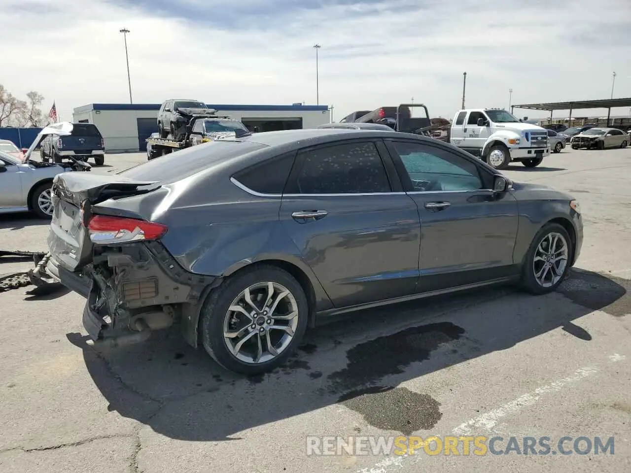 3 fotografías del automóvil dañado 3FA6P0CD4LR189105 FORD FUSION 2020