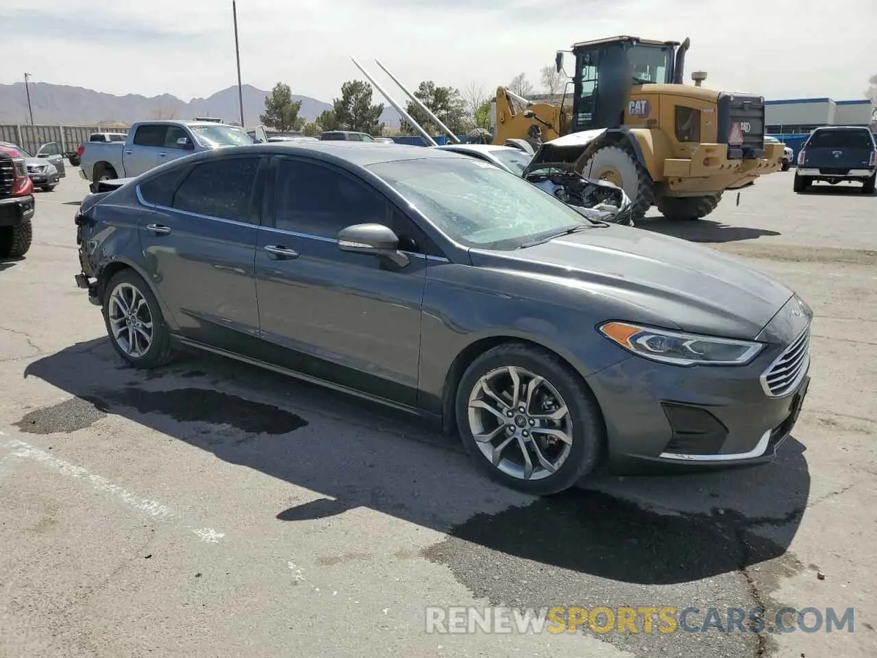 4 fotografías del automóvil dañado 3FA6P0CD4LR189105 FORD FUSION 2020